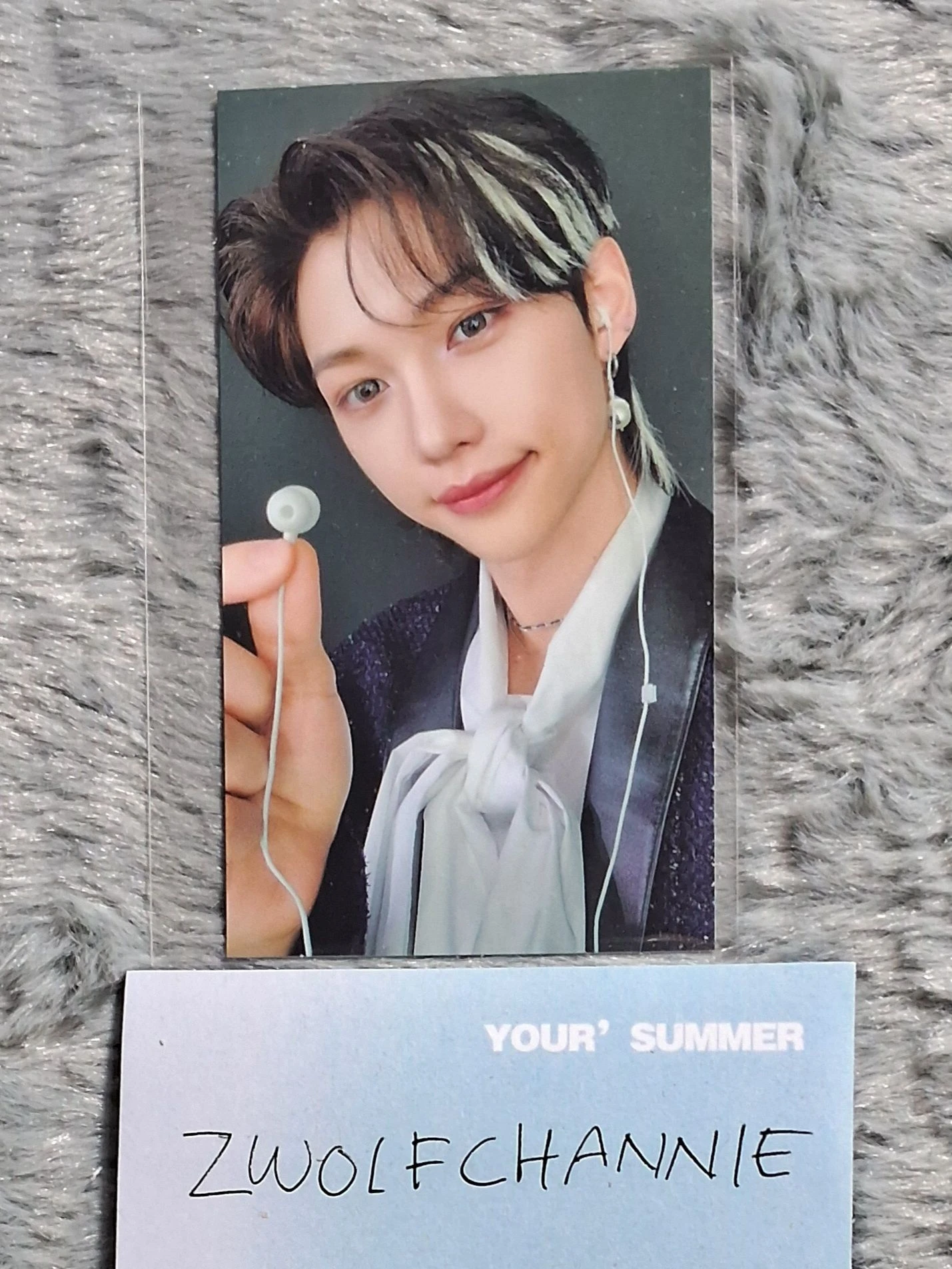 Stray Kids Felix Stray Kids - Felix - The Sound Album album photocard B version limited version listing photo 1
