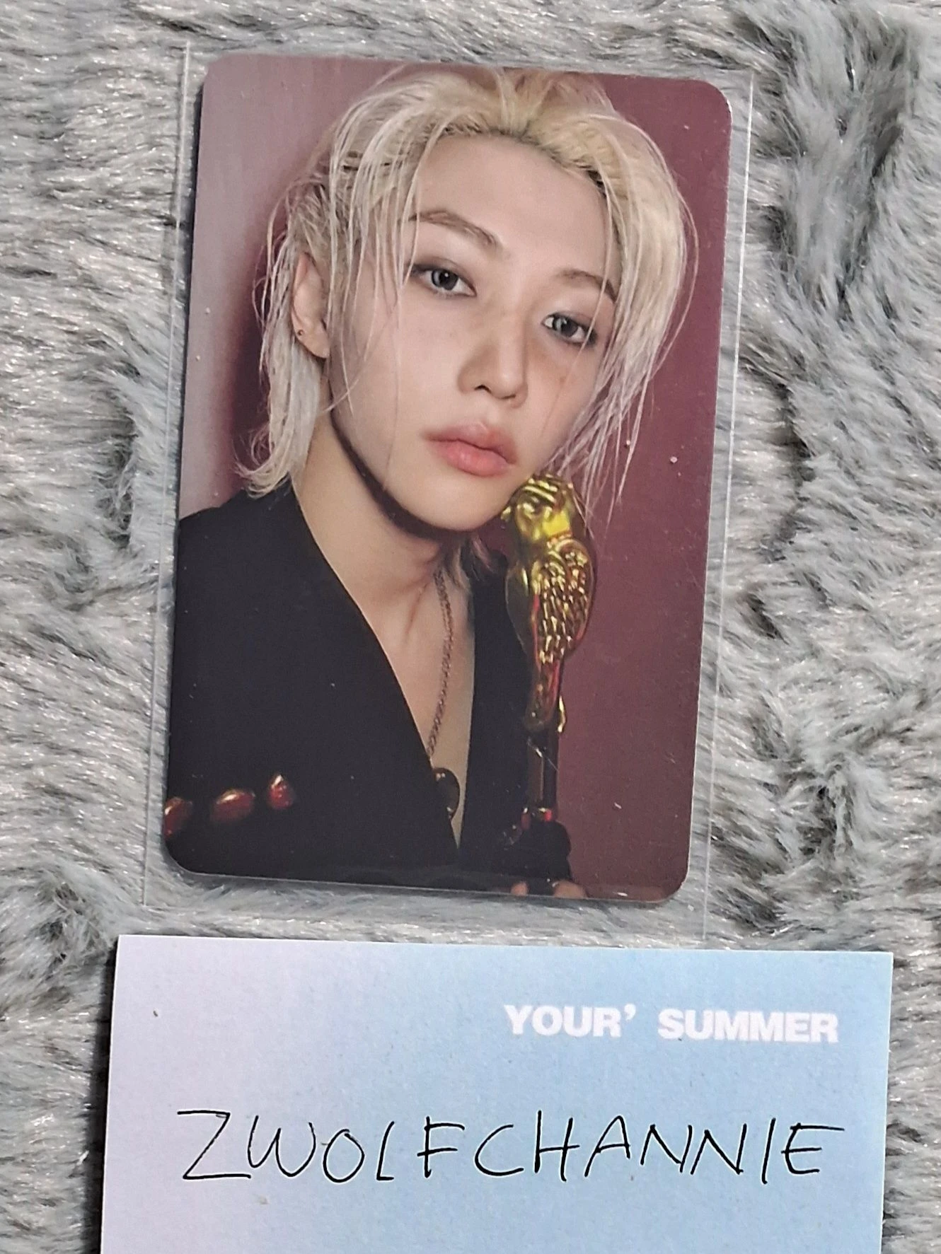 Stray Kids Felix Stray Kids - Felix - ATE Album album photocard Chk Chk Version listing photo 1