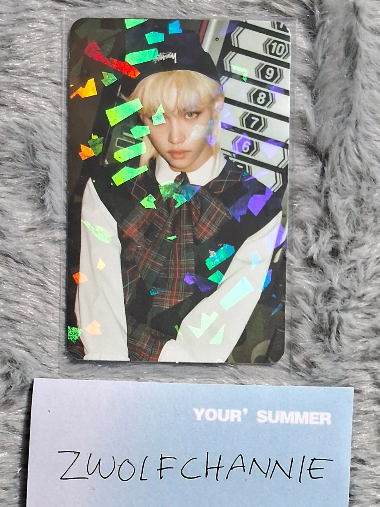Stray Kids Felix Stray Kids - Felix - Christmas EveL Album album photocard glitter ver. glitter listing photo 1