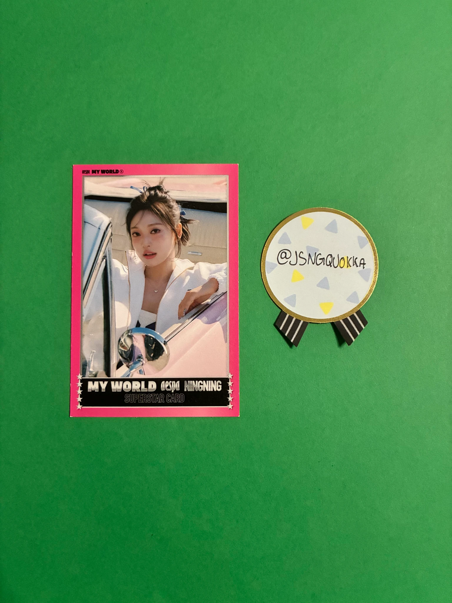 aespa Ningning aespa - Ningning - My World Album zine version korean album album photocard listing photo 1