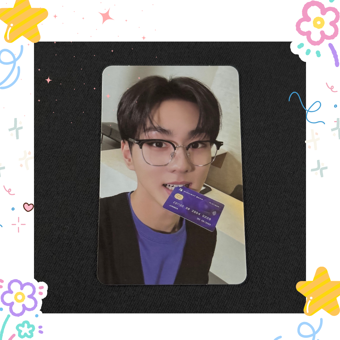 ENHYPEN Jungwon ENHYPEN - Jungwon - THE SIN: BLISS Album album photocard B version engene version listing photo 1