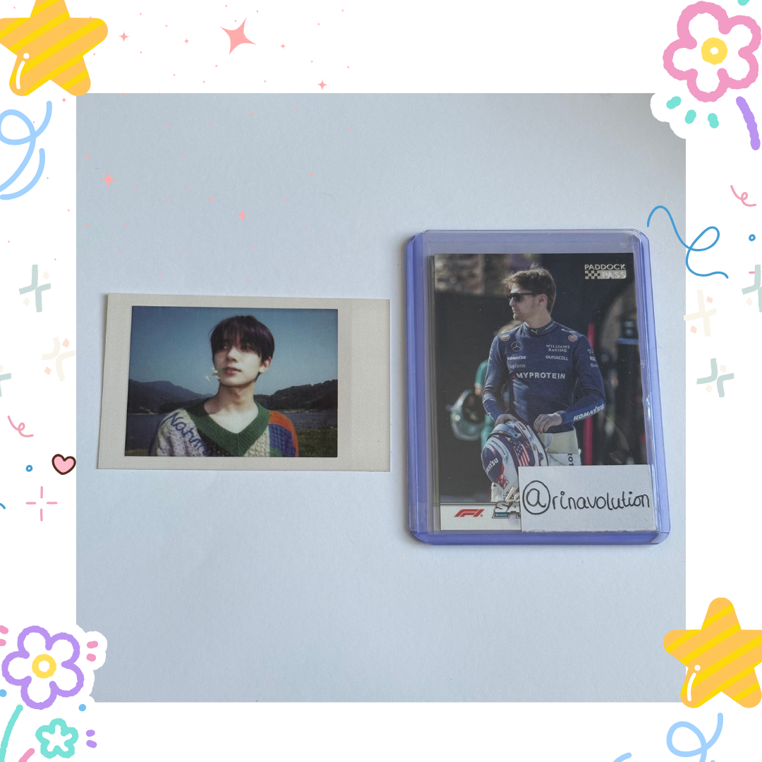 ENHYPEN Evan (Heeseung) ENHYPEN - Heeseung - ORANGE BLOOD Album album inclusion korean album polaroid listing photo 1