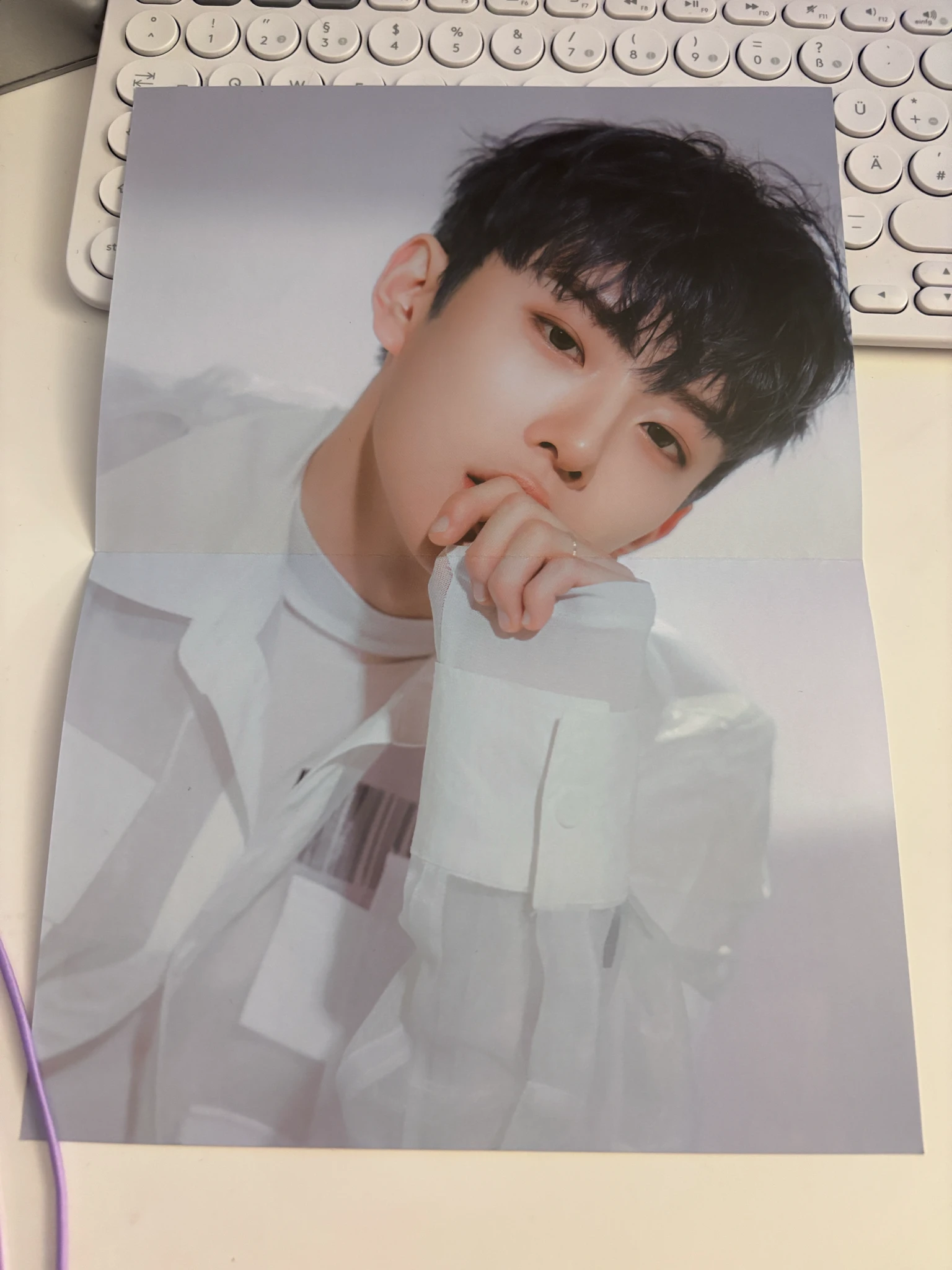 VERIVERY Kangmin VERIVERY - Kangmin - Series 'O' Round 2 : Hole Album lock version folded poster album inclusion listing photo 1