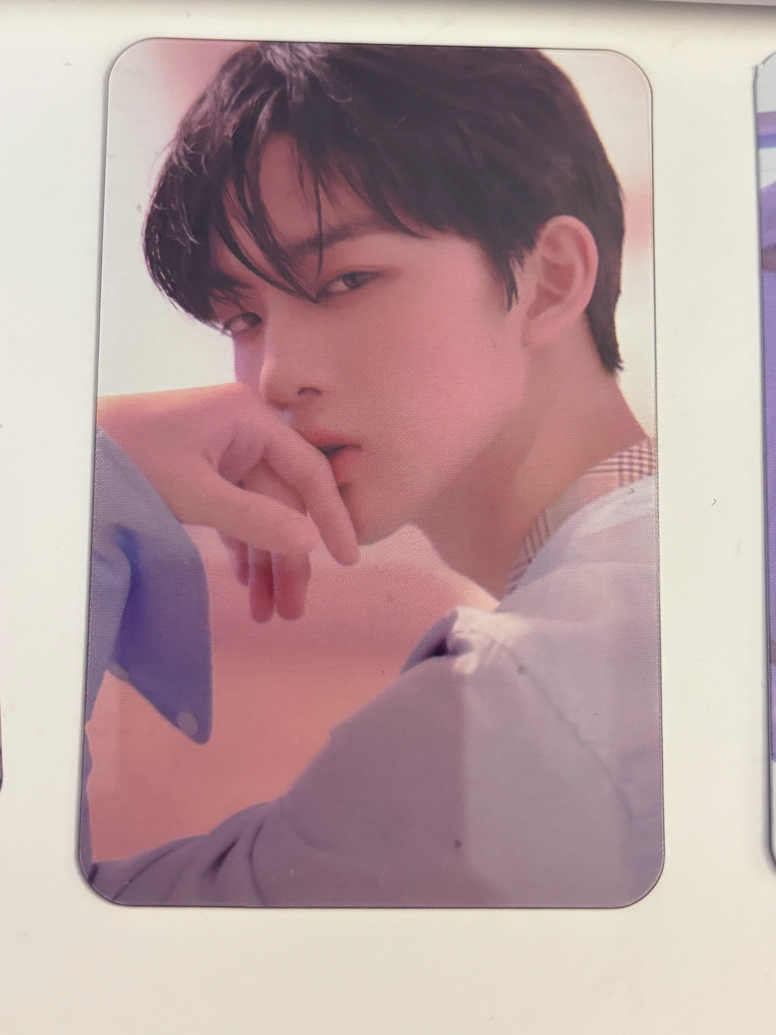 Bae Jinyoung Jinyoung Bae Jinyoung - Jinyoung - Hard To Say Goodbye Album album photocard transparent listing photo 1