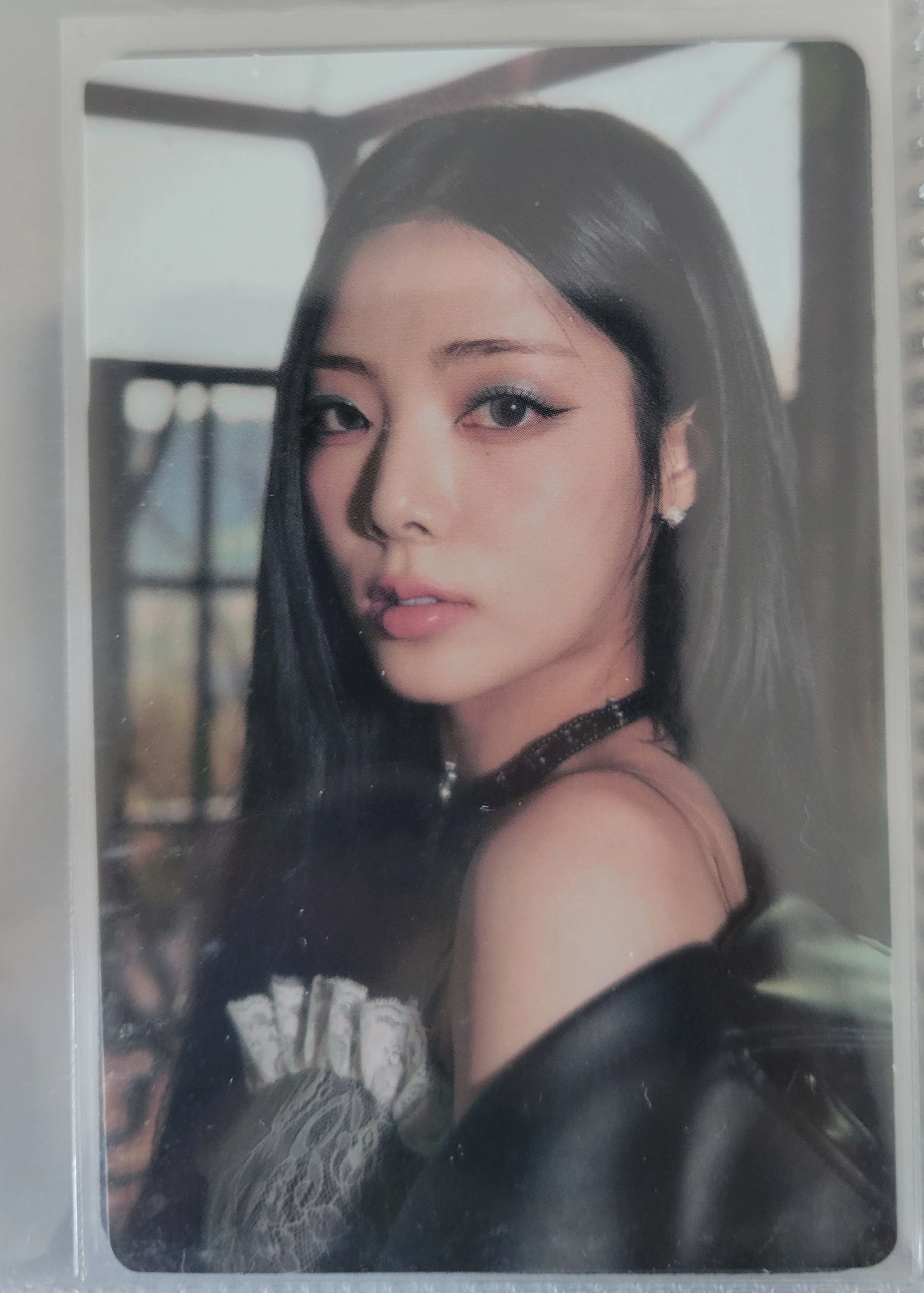 PURPLE KISS Na Goeun PURPLE KISS - Na Goeun - HEADWAY Album qr card poca album listing photo 1