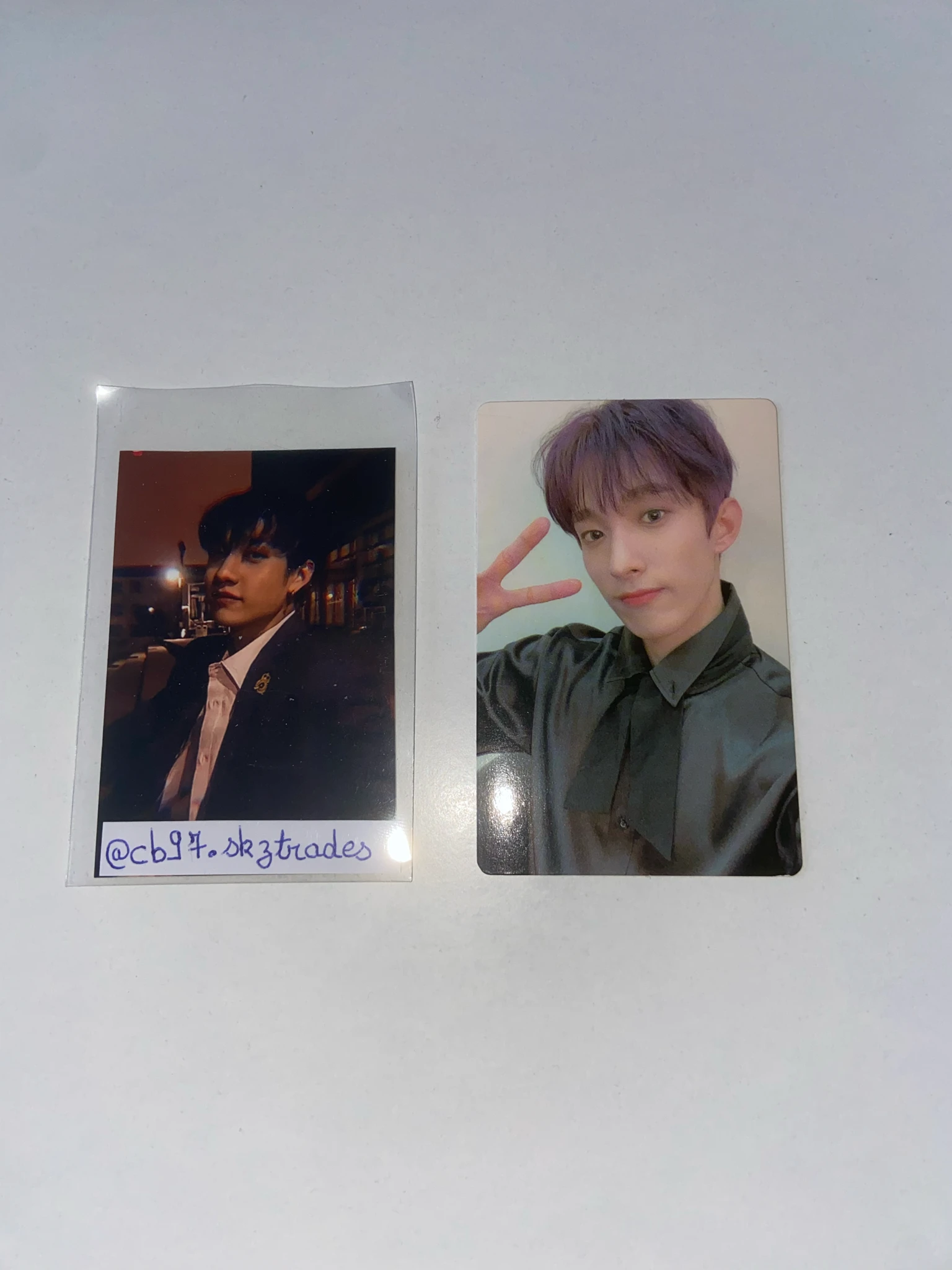 SEVENTEEN DK SEVENTEEN - DK - An Ode Album album photocard begin version white back listing photo 1