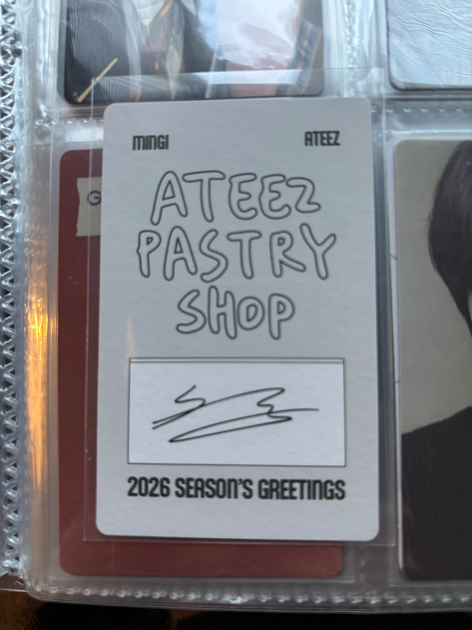 ATEEZ Mingi ATEEZ - Mingi - 2026 SEASONS GREETINGS Other listing photo 1