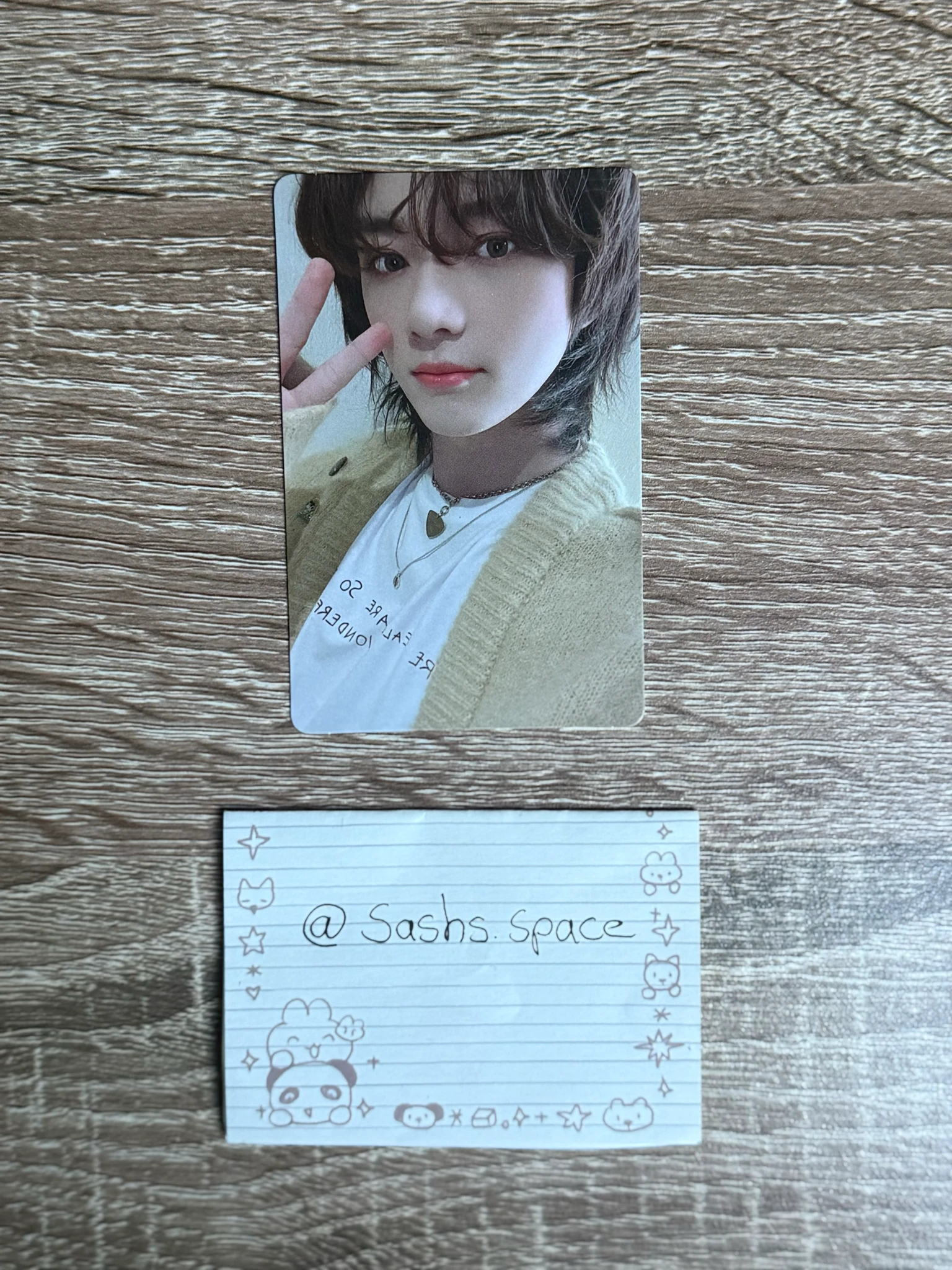 TOMORROW X TOGETHER Beomgyu TOMORROW X TOGETHER - Beomgyu - The Chaos Chapter: FREEZE Album album photocard you ver listing photo 1