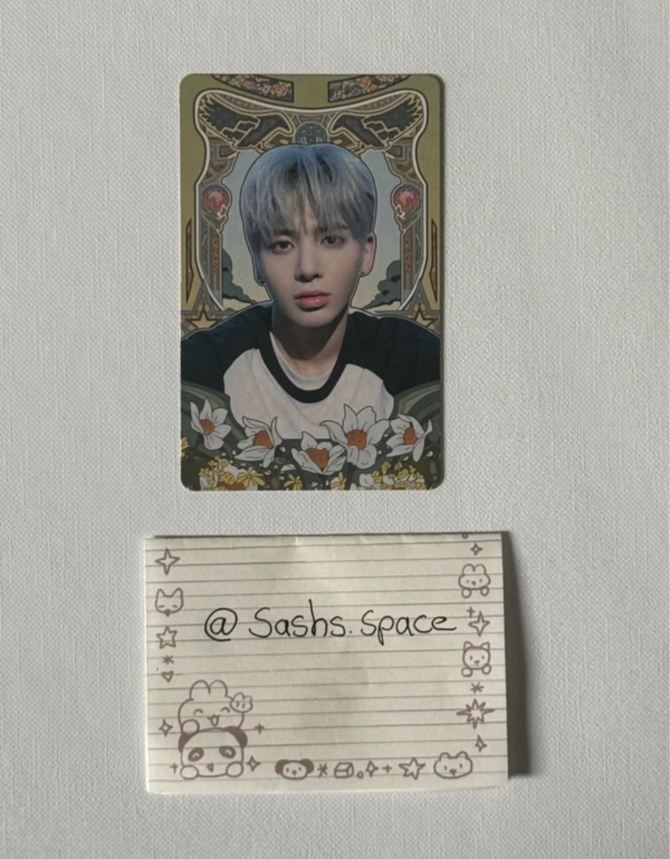TOMORROW X TOGETHER Taehyun TOMORROW X TOGETHER - Taehyun - The Chaos Chapter: FREEZE Album os card listing photo 1
