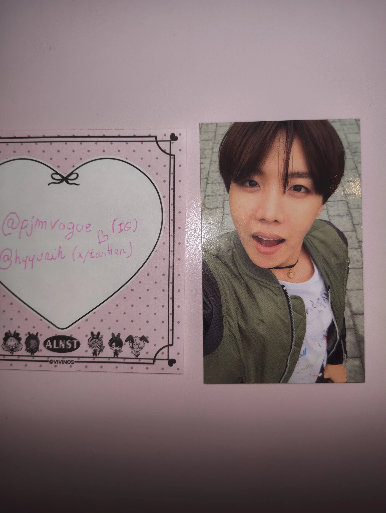BTS j-hope BTS - J-HOPE - The Most Beautiful Moment in Life Pt.2 Album album photocard listing photo 1
