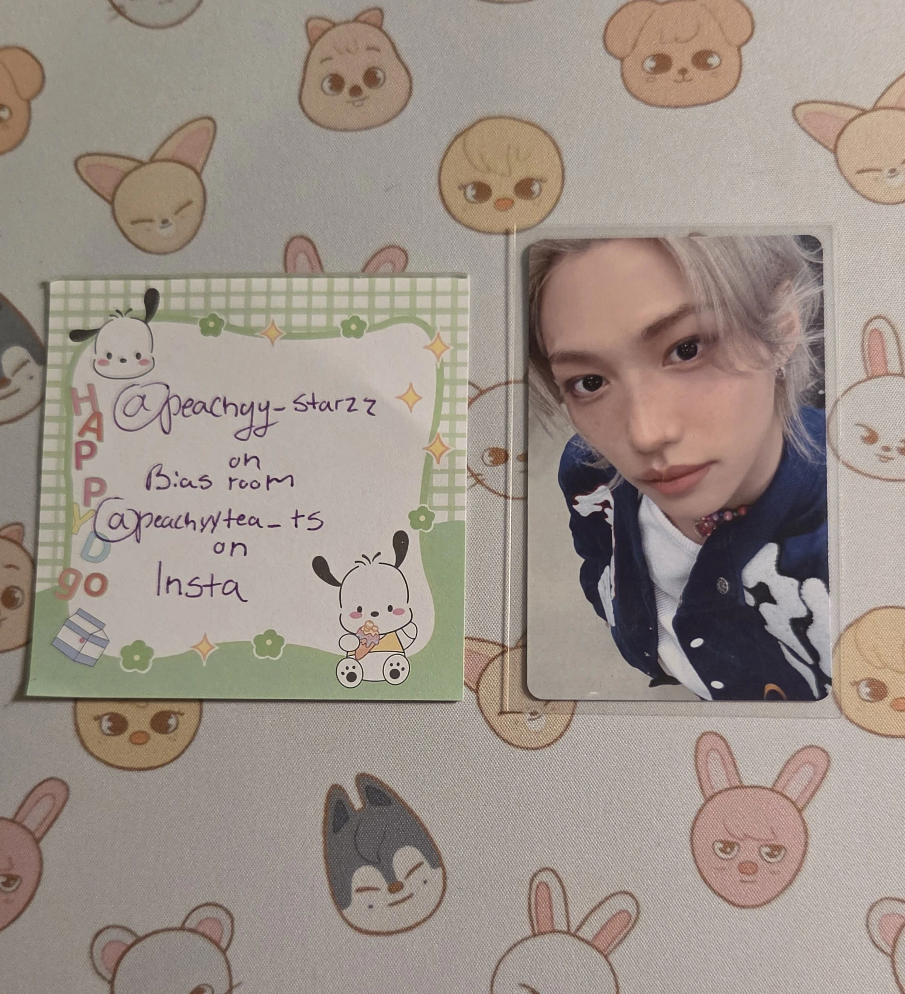 Stray Kids Felix Stray Kids - Felix - 6th Fanmeeting - STAY in Our Little House Event online pob (pre-order benefit) listing photo 1