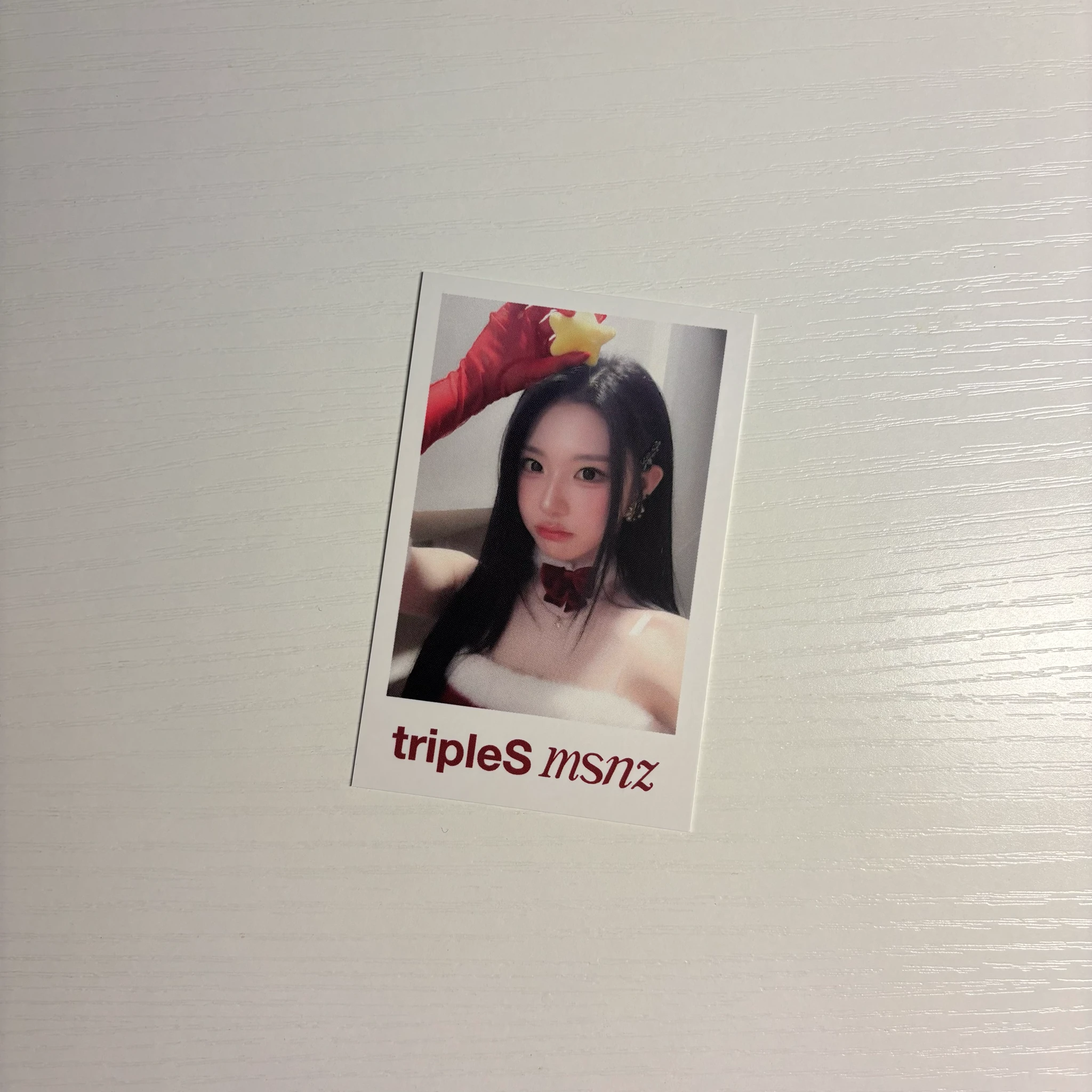 tripleS Xinyu tripleS - Xinyu - Beyond Beauty Album pop-up store lucky draw everline listing photo 1