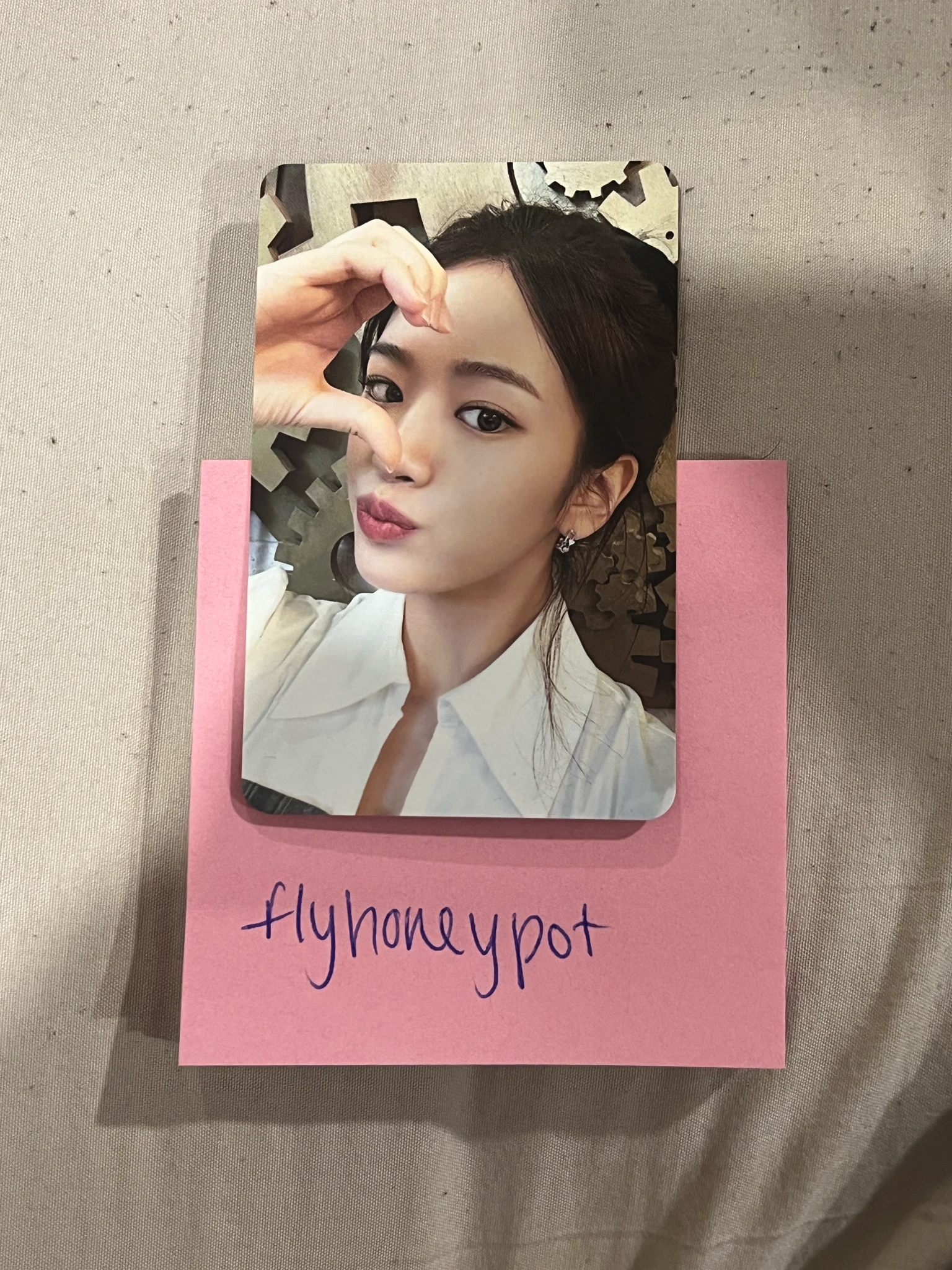 IVE Yujin IVE - Yujin - The Prom Queens: 1st Fan Concert Event trading card selfie version A version listing photo 1