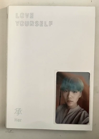 BTS SUGA BTS - SUGA - Love Yourself: Her Album album photocard L ver. listing photo 1