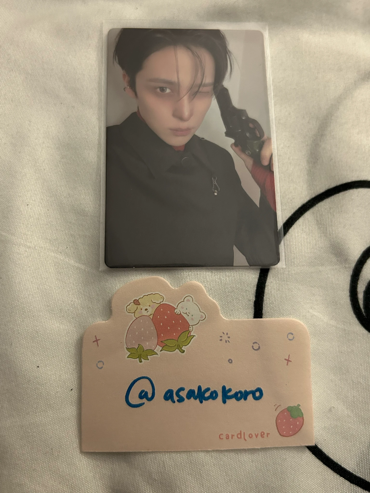 ATEEZ Yunho ATEEZ - Yunho - GOLDEN HOUR : Part.5 Album toktoq pob (pre-order benefit) listing photo 1