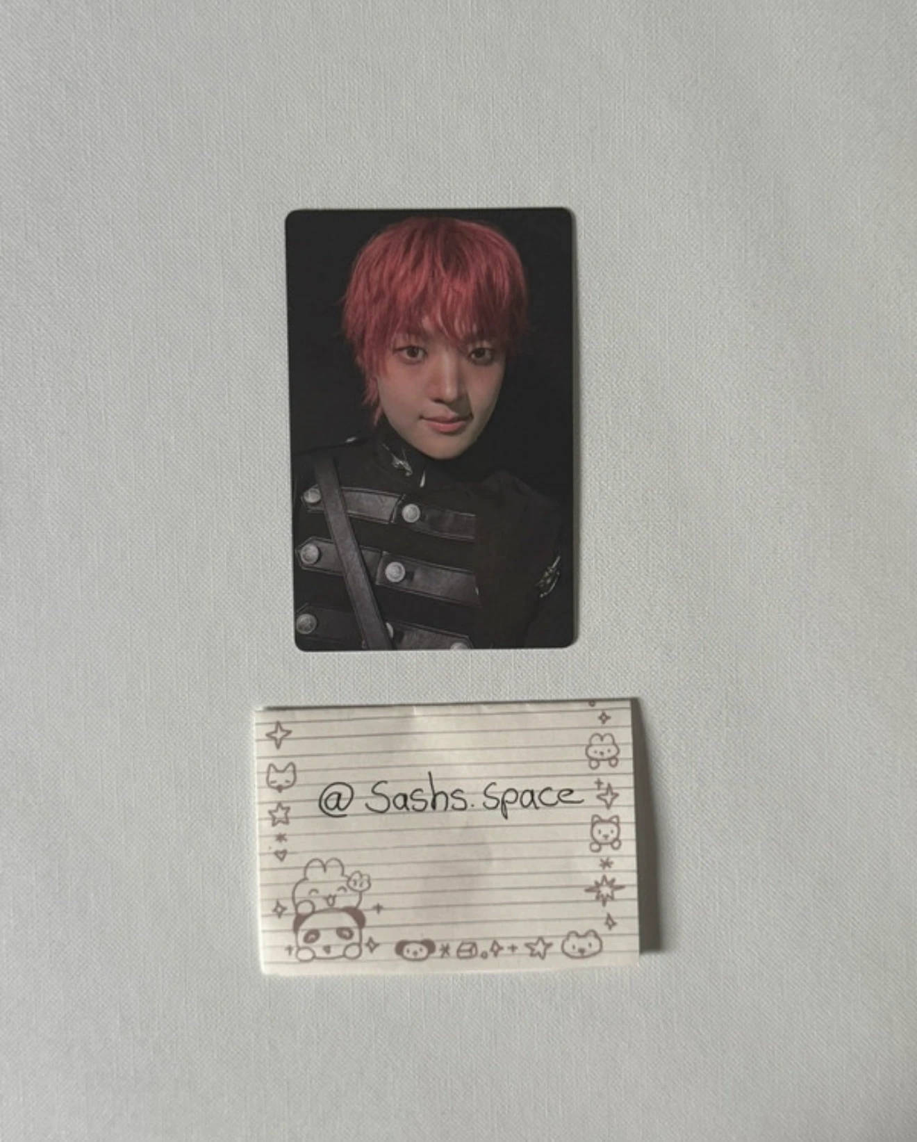 &TEAM EJ &TEAM - We on Fire Album album photocard standard version listing photo 1