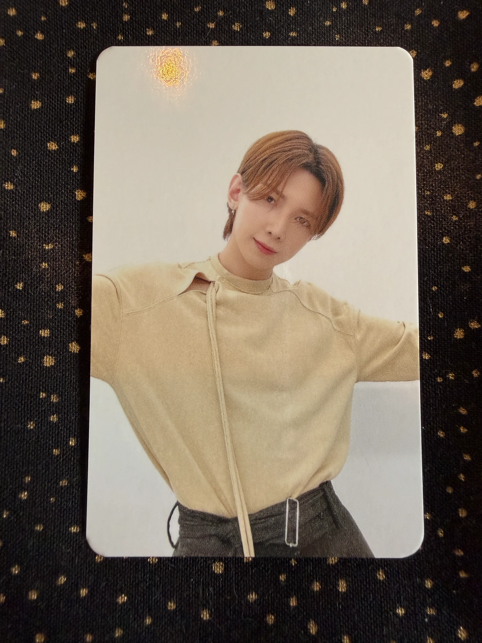 ATEEZ Yeosang ATEEZ - Yeosang - Golden Hour : Part.1 Album makestar round 2 pre-order benefit (pob) listing photo 1