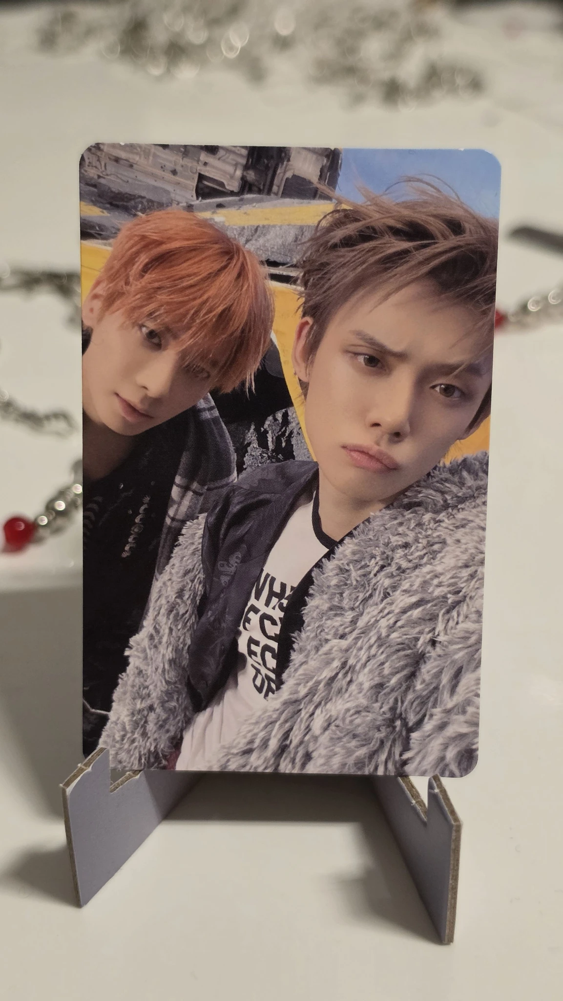 TOMORROW X TOGETHER TOMORROW X TOGETHER - Soobin & Yeonjun - 7TH YEAR: A Moment of Stillness in the Thorns Album album photocard hunger version tension version anxiety version listing photo 1