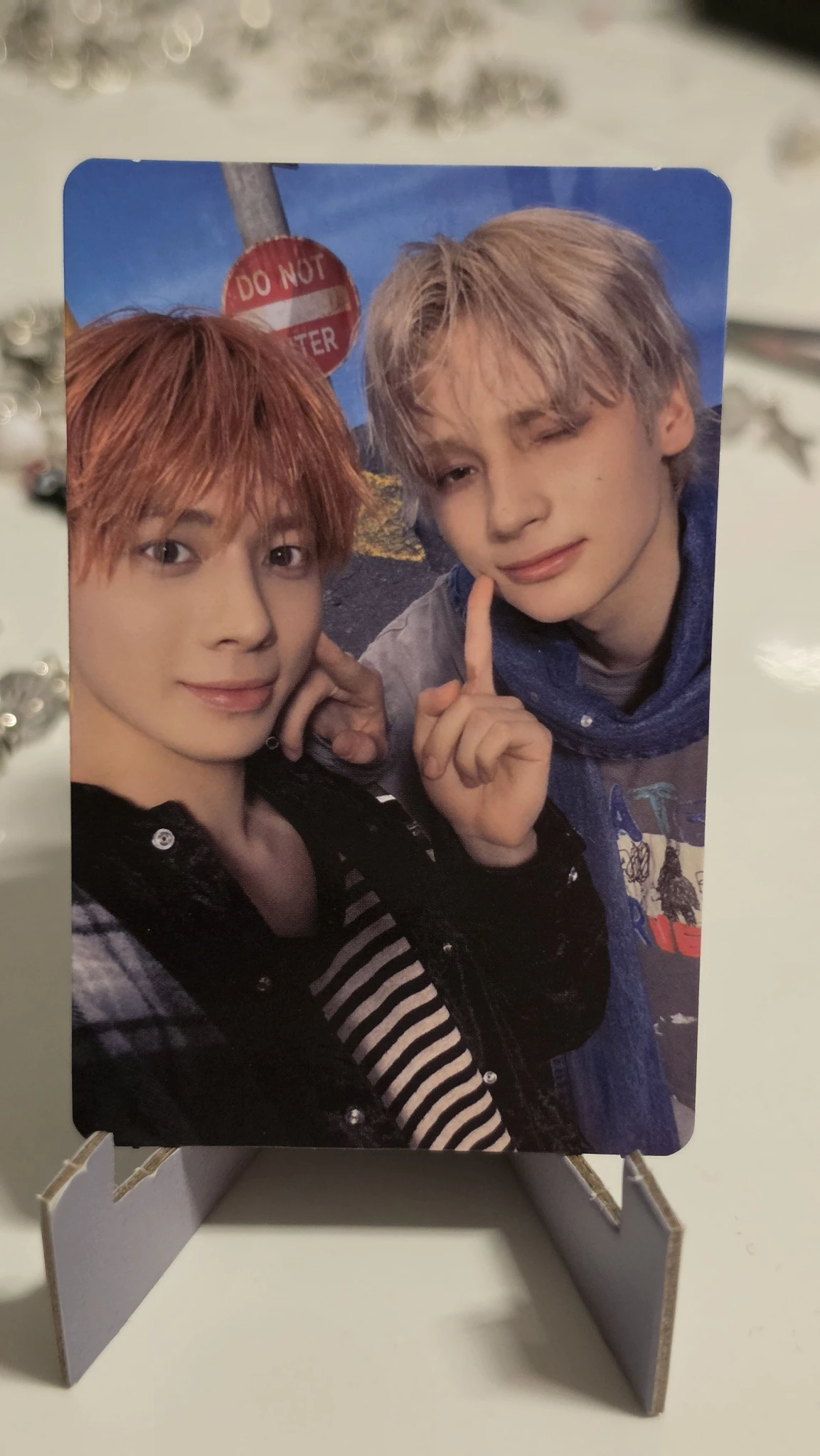 TOMORROW X TOGETHER TOMORROW X TOGETHER - Soobin & Yeonjun - 7TH YEAR: A Moment of Stillness in the Thorns Album album photocard hunger version tension version anxiety version listing photo 1