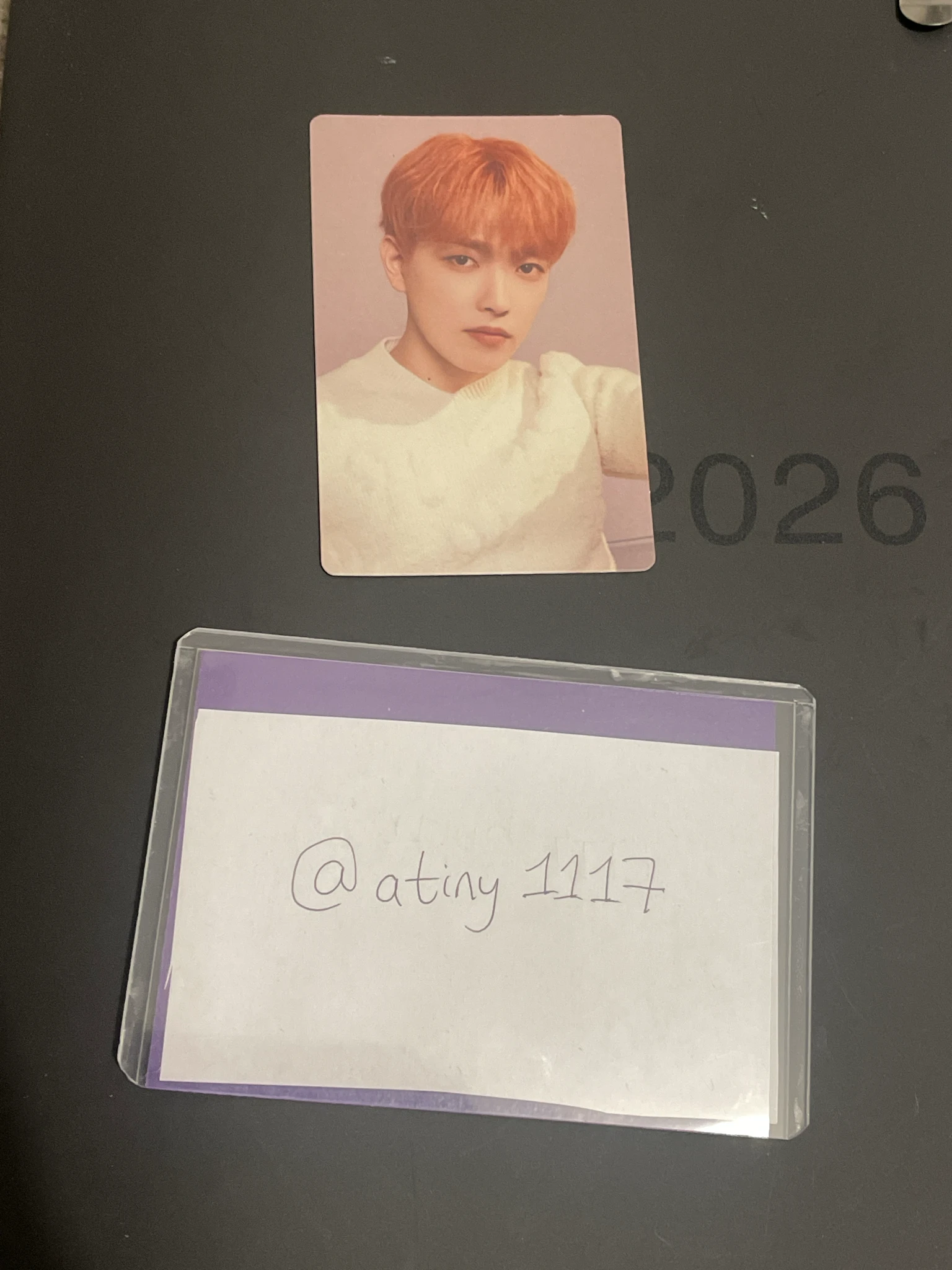 ATEEZ Hongjoong ATEEZ - Hongjoong - Golden Hour : Part.1 Album poca album qr card listing photo 1