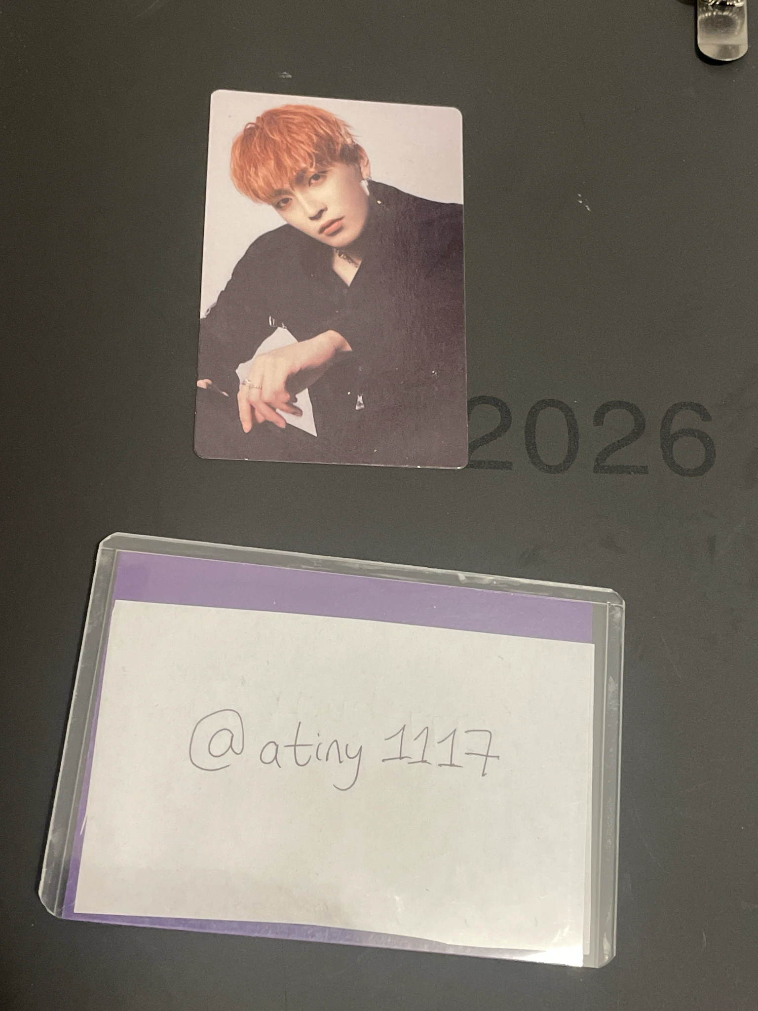 ATEEZ Hongjoong ATEEZ - Hongjoong - Golden Hour : Part.1 Album poca album album photocard image card listing photo 1