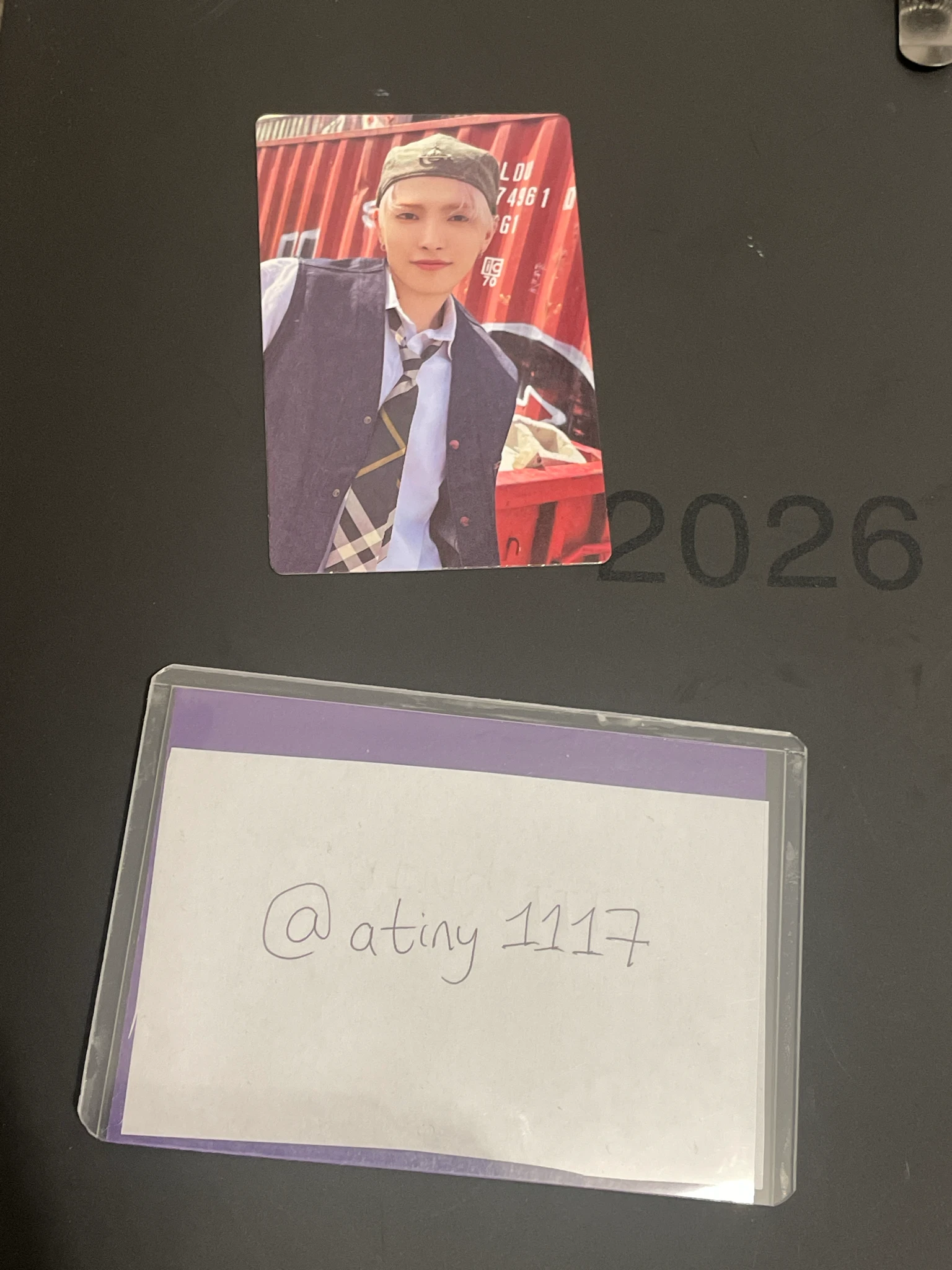 ATEEZ Hongjoong ATEEZ - Hongjoong - Golden Hour : Part.1 Album poca album album photocard B version listing photo 1
