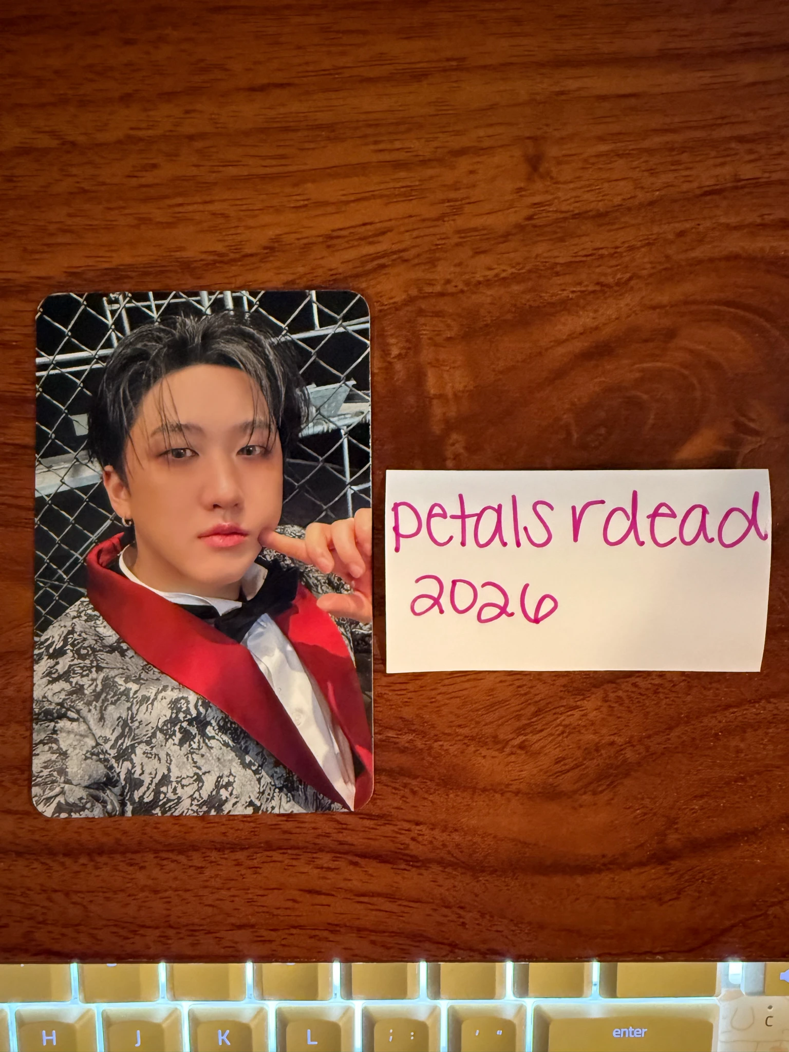 Stray Kids Changbin Stray Kids - Changbin - KARMA Album album photocard accordion version listing photo 1