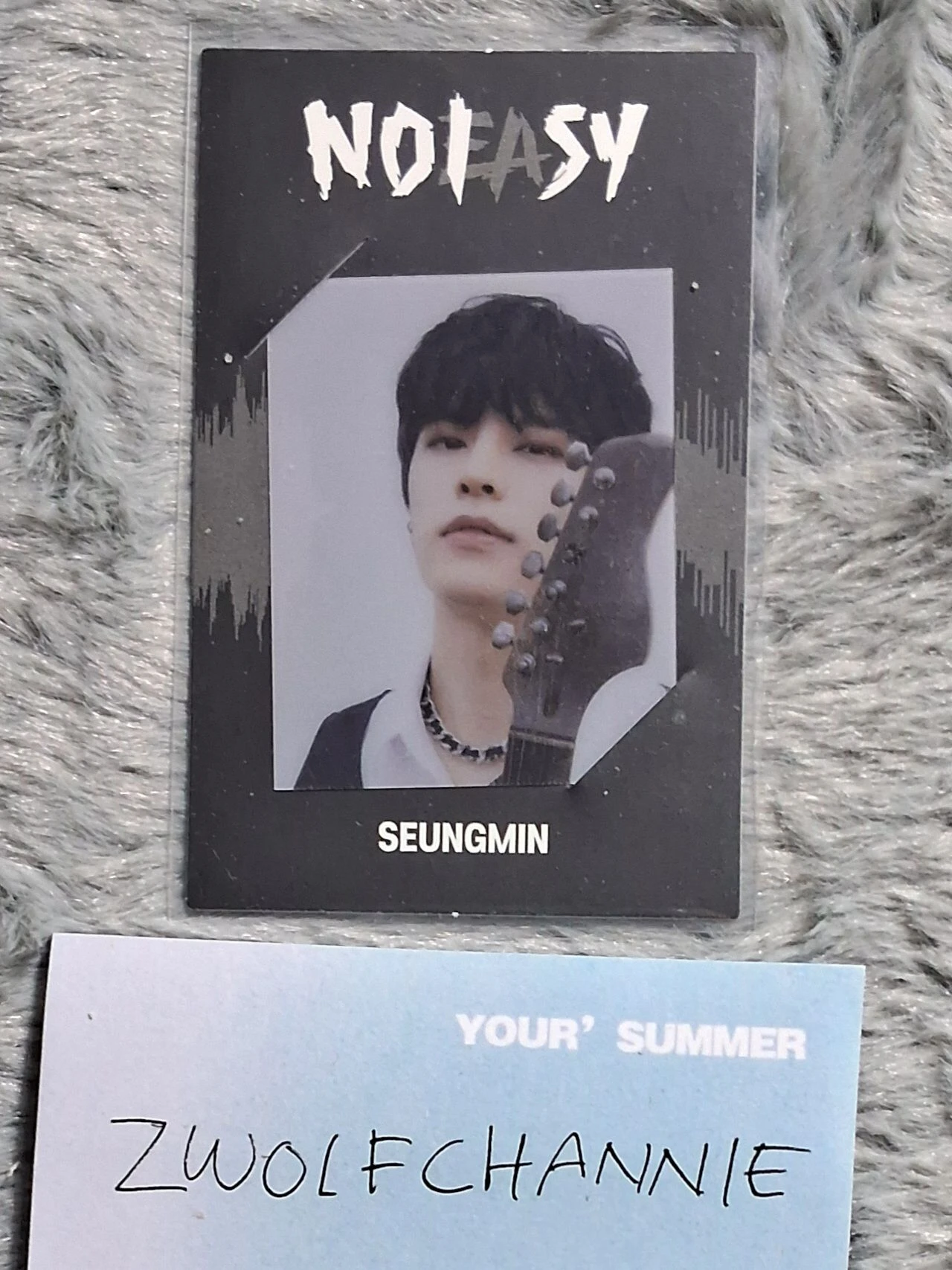 Stray Kids Seungmin Stray Kids - Seungmin - NoEasy Album album photocard pre-order benefit frame ver. listing photo 1