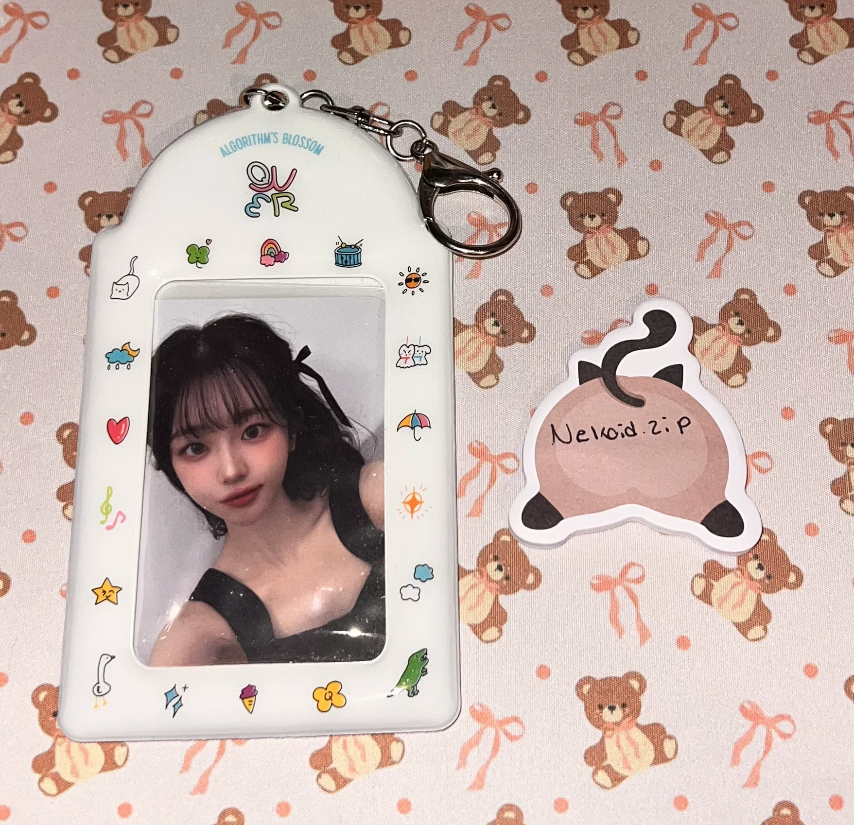 QWER Chodan QWER - Chodan - Algorithm's Blossom Album pop-up merch photocard listing photo 1