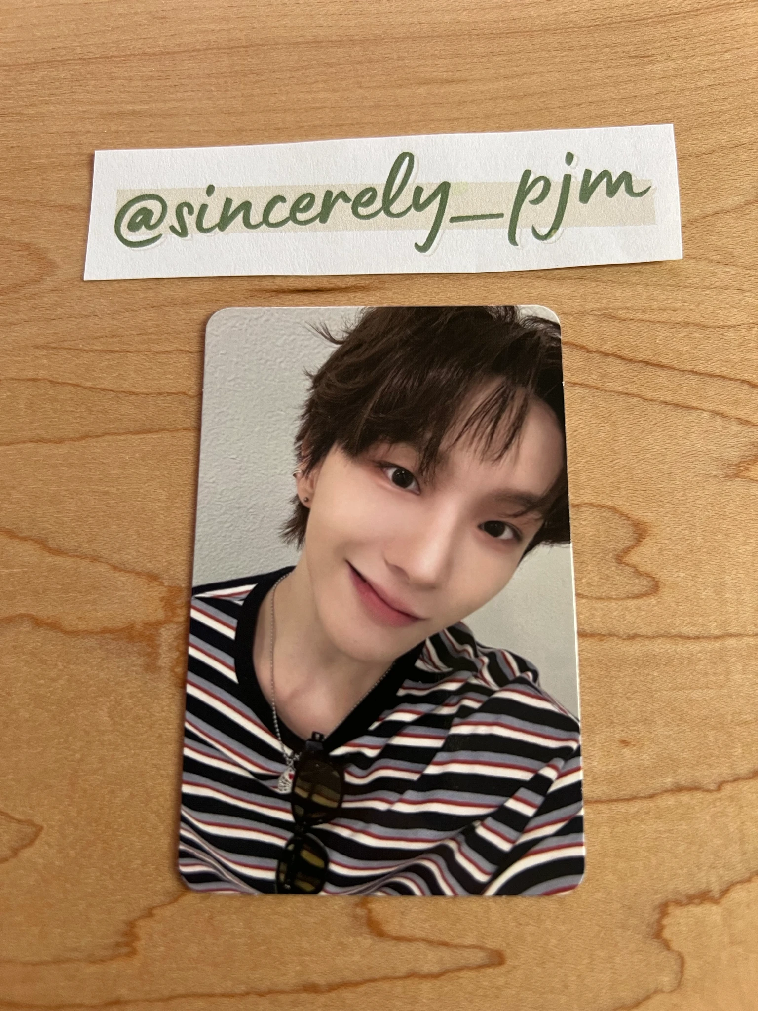 BOYNEXTDOOR Woonhak BOYNEXTDOOR - Woonhak - The Action Album album photocard listing photo 1