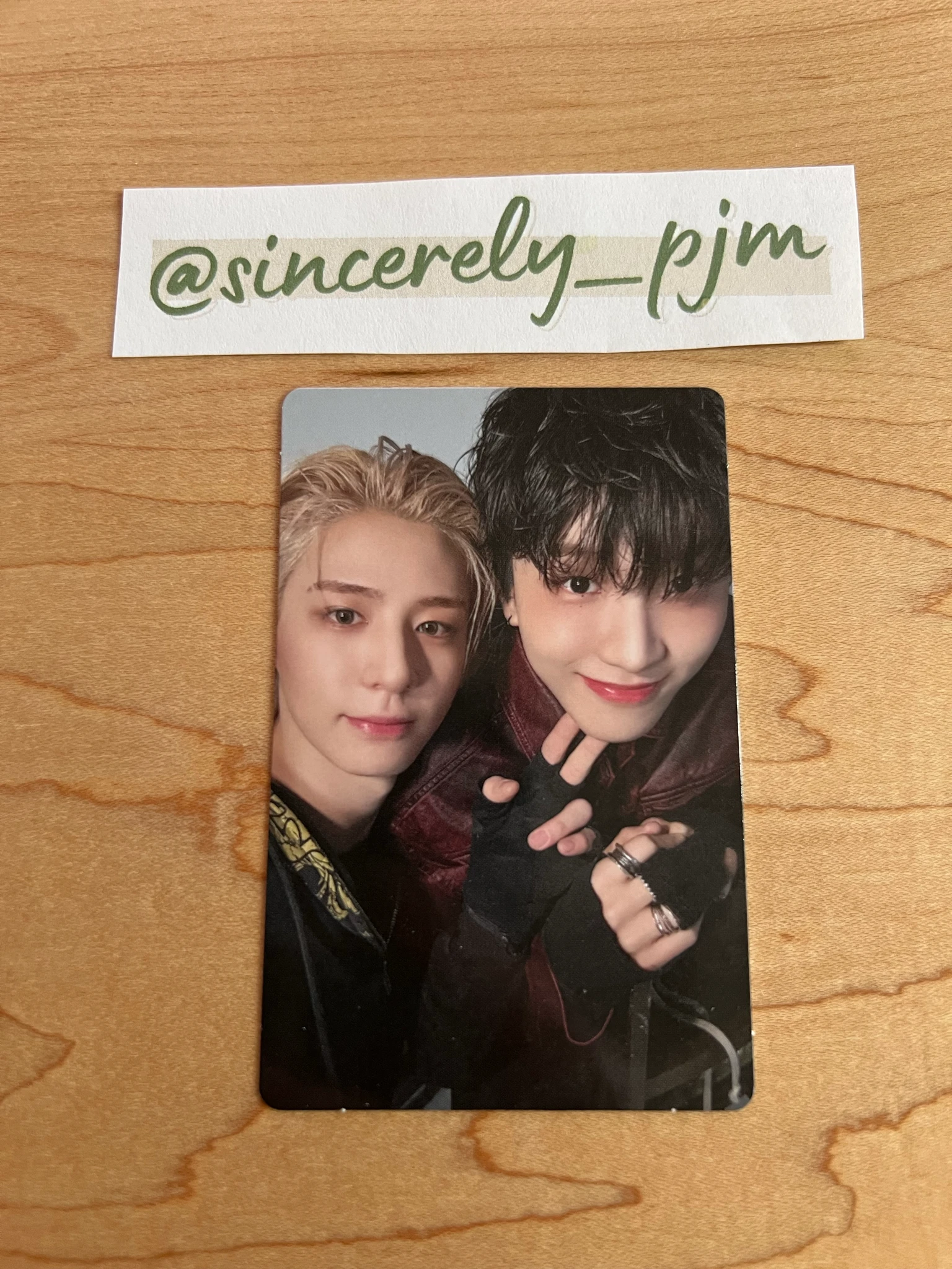 BOYNEXTDOOR BOYNEXTDOOR - Woonhak & Leehan - No Genre Album album photocard listing photo 1