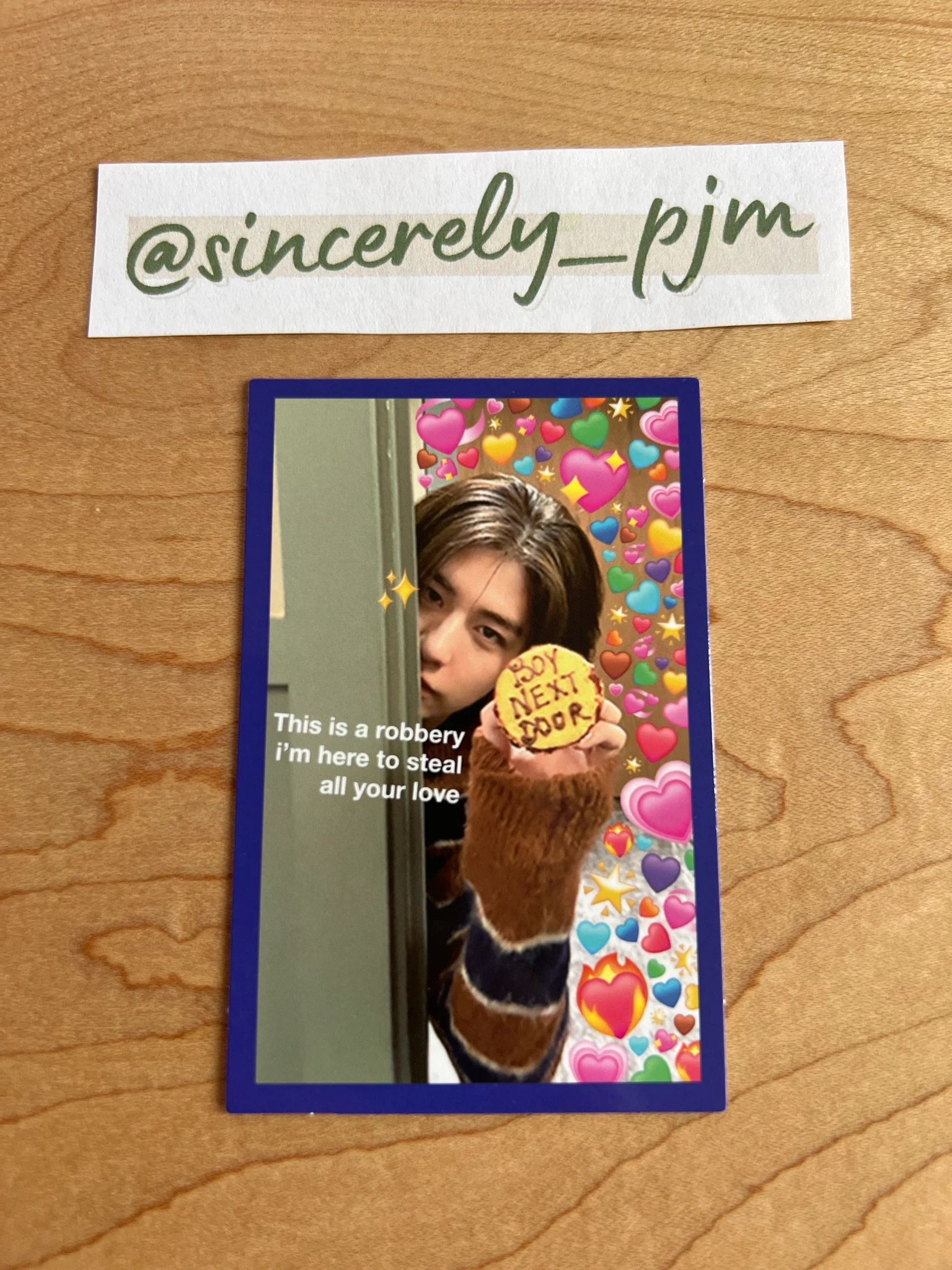 BOYNEXTDOOR Leehan BOYNEXTDOOR - Leehan - HOW? Album Meme card listing photo 1