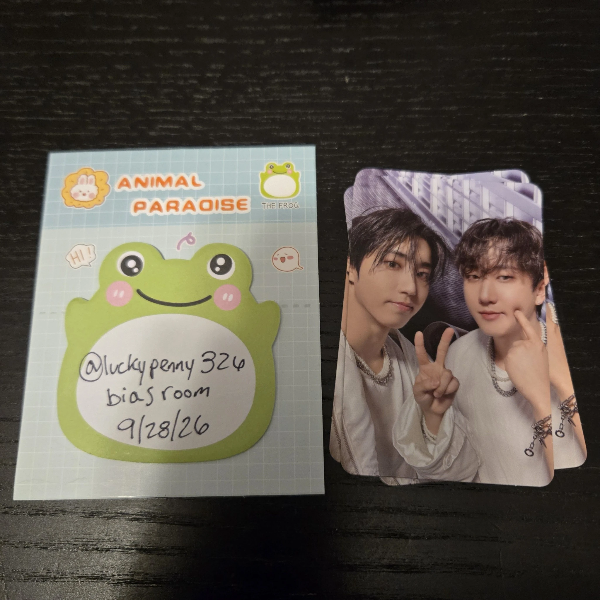 Stray Kids Stray Kids - HAN & Changbin - THIS & THAT Album truck version album photocard limited edition listing photo 1