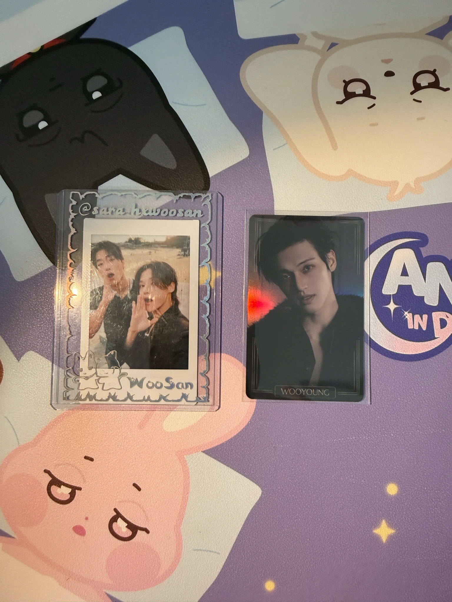 ATEEZ Wooyoung ATEEZ - Wooyoung - Higher Timepiece × ATEEZ Other C version golden hour version holographic (hologram) listing photo 1