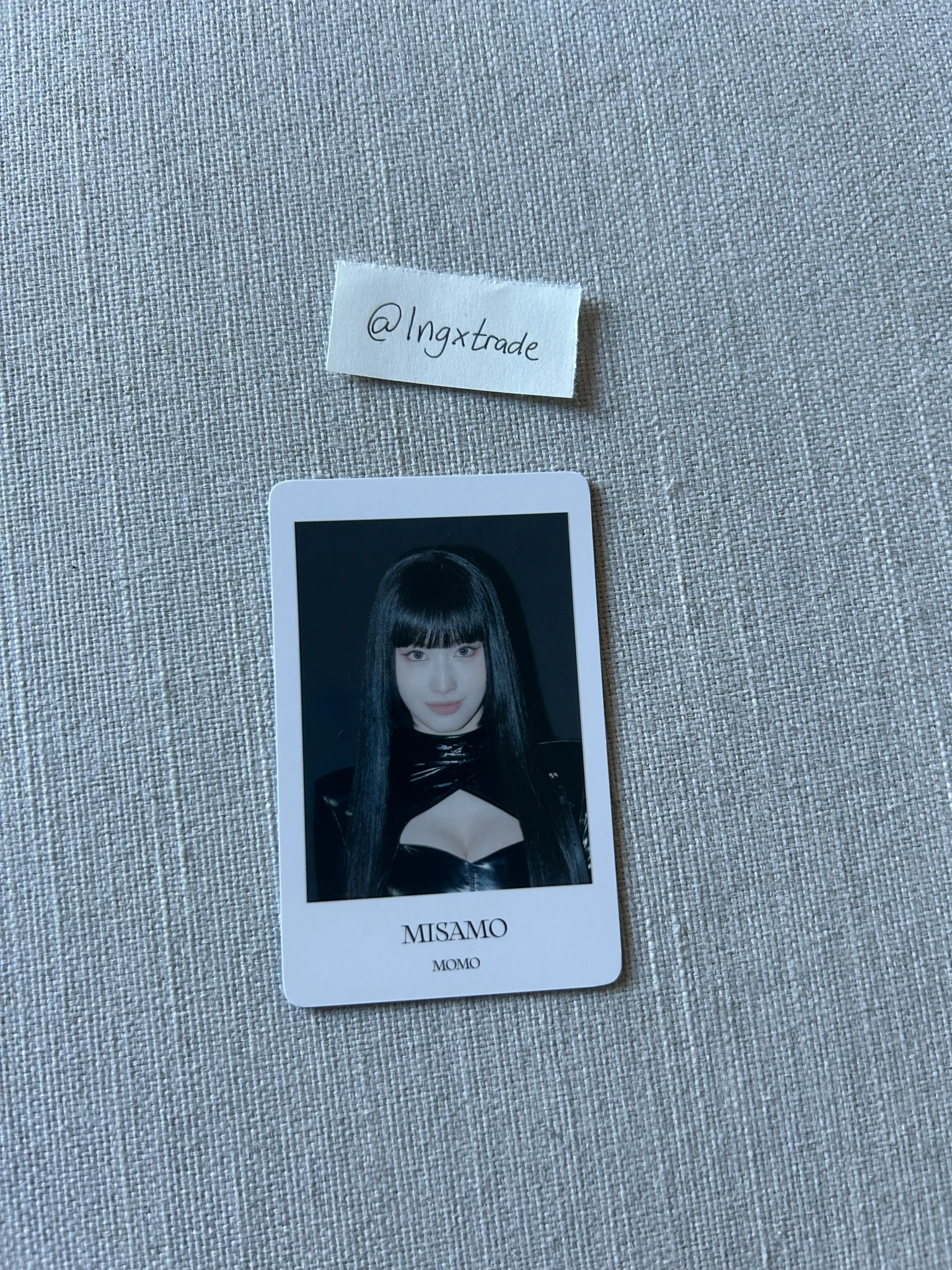 TWICE Momo TWICE - Momo - PLAY Album merch photocard listing photo 1