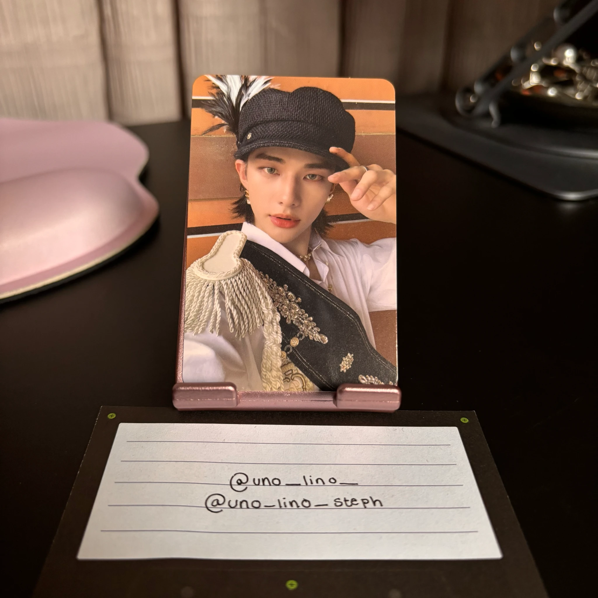 Stray Kids Hyunjin Stray Kids - Hyunjin - NoEasy Album album photocard jewel case ver. listing photo 1