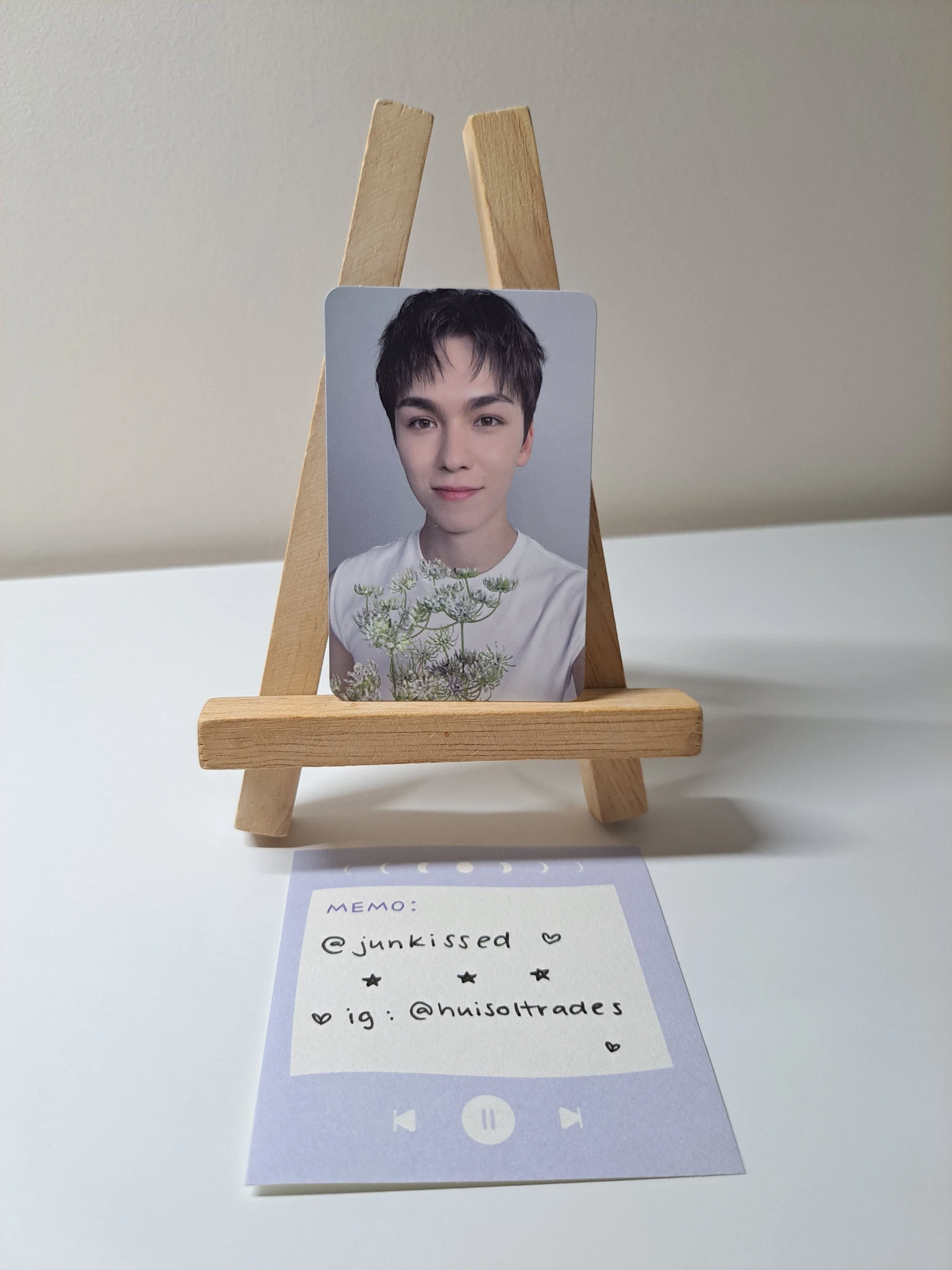 SEVENTEEN Vernon SEVENTEEN - Vernon - 17 IS RIGHT HERE Album carat version album photocard dear version listing photo 1