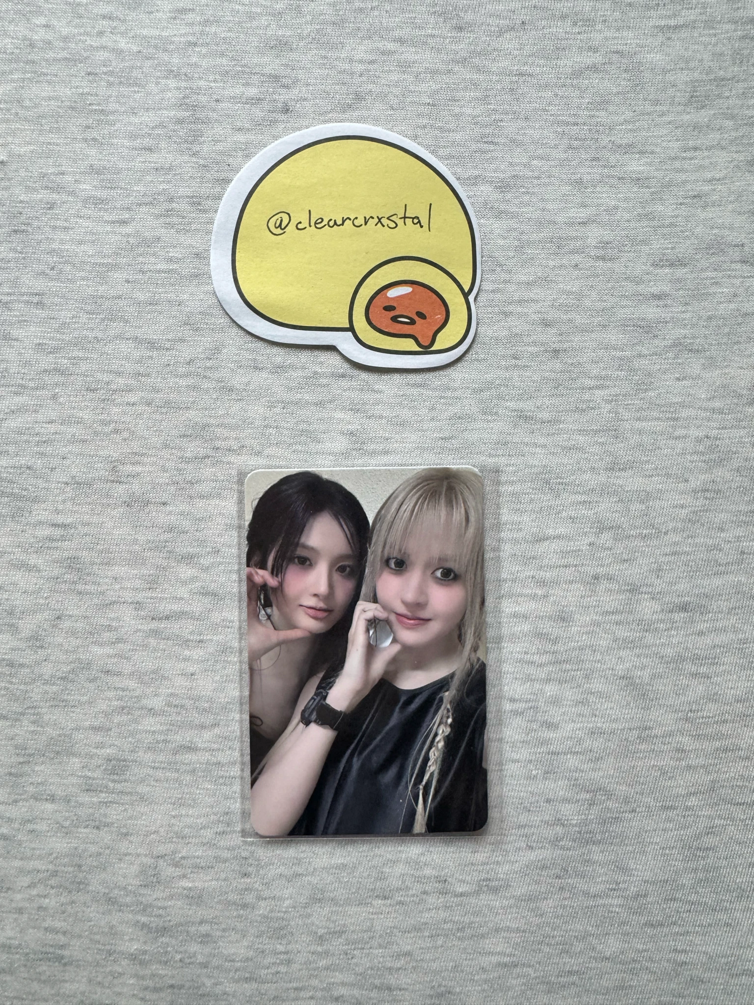 NMIXX NMIXX - Sullyoon & Lily - Fe3O4: STICK OUT Album album photocard unit photocard pyromancy version listing photo 1