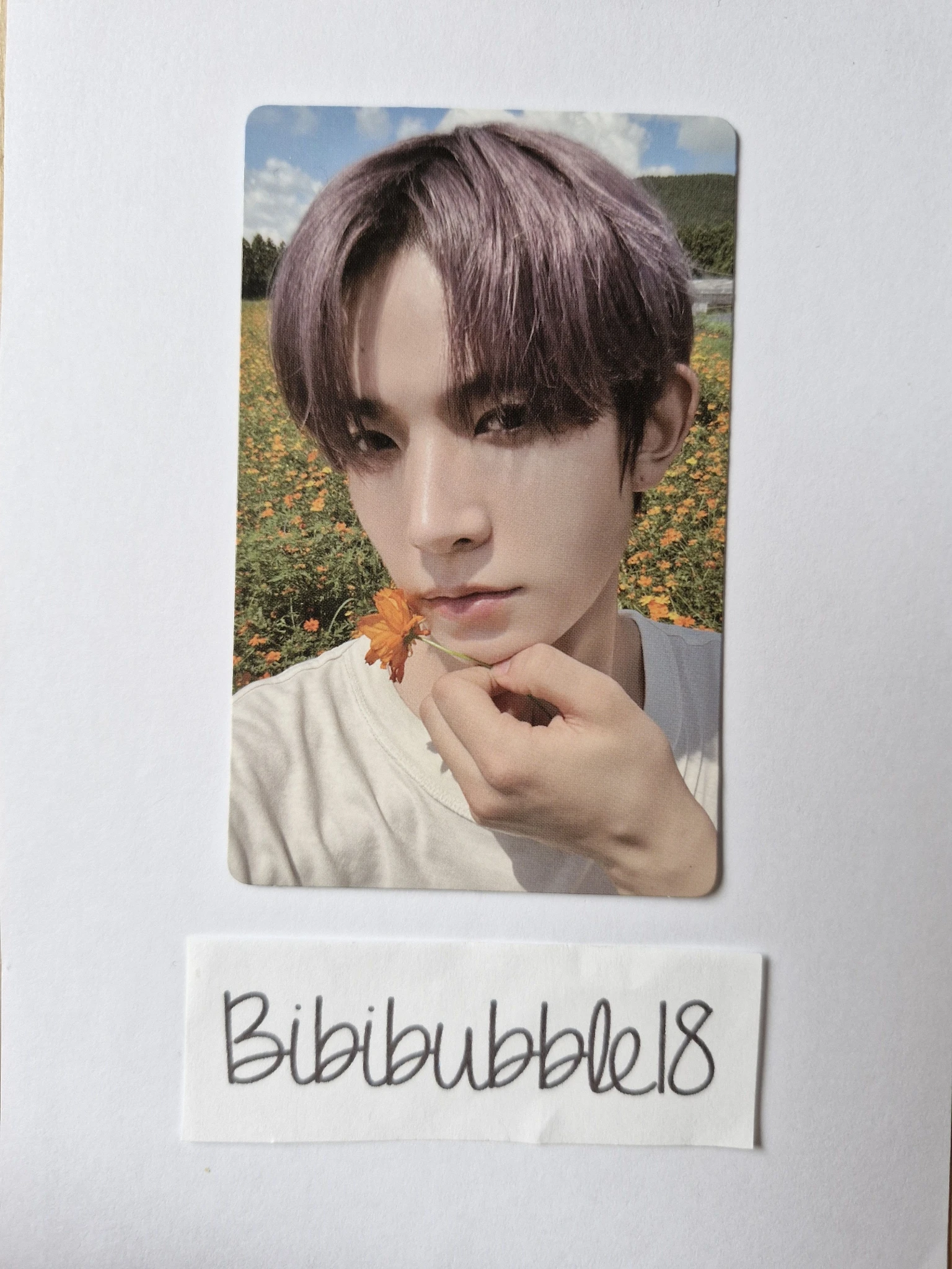 ENHYPEN Evan (Heeseung) ENHYPEN - Heeseung - ORANGE BLOOD Album weverse album version korean album album photocard listing photo 1