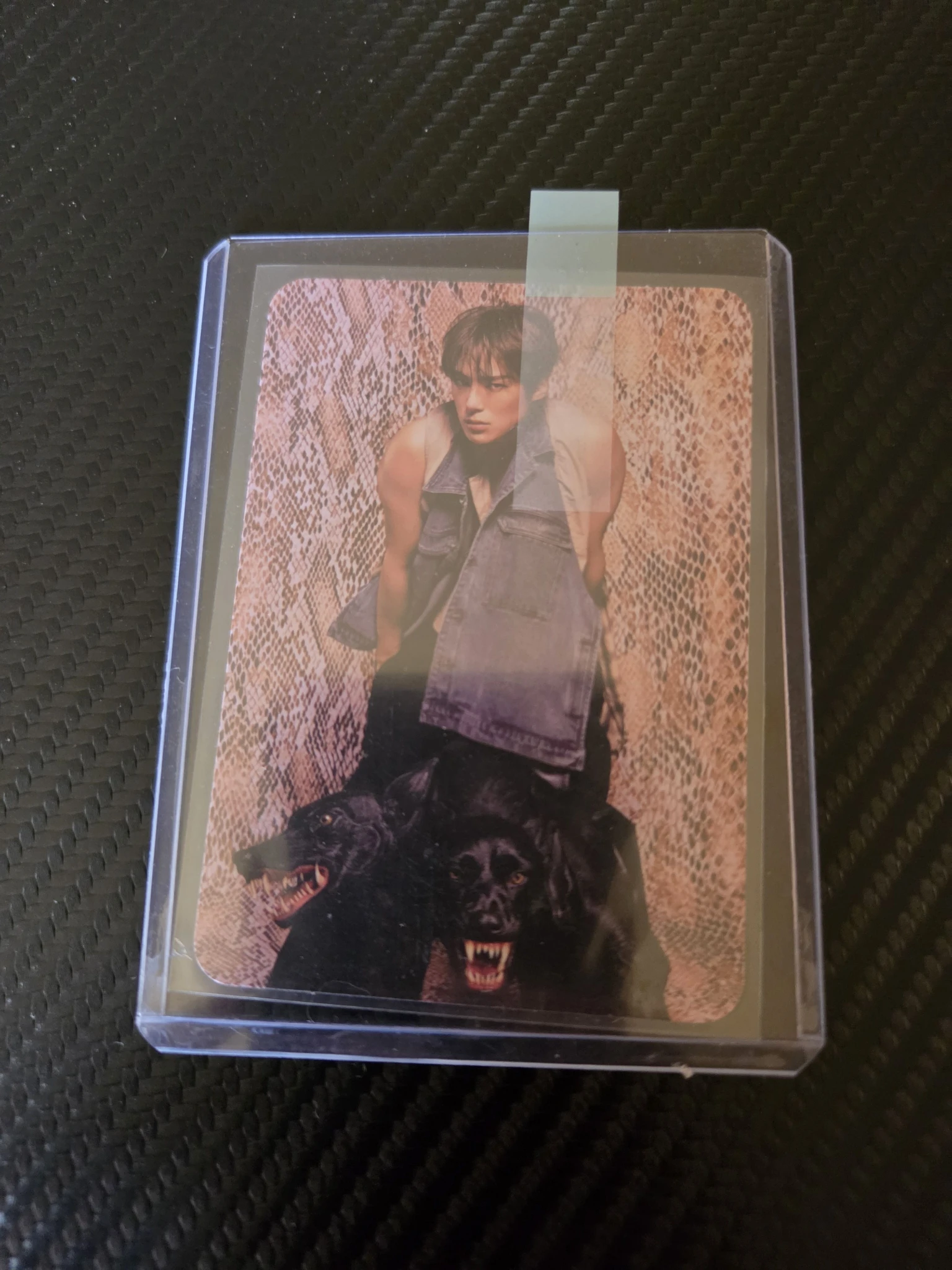 MONSTA X Minhyuk MONSTA X - Minhyuk - THE X Album message card album photocard listing photo 1