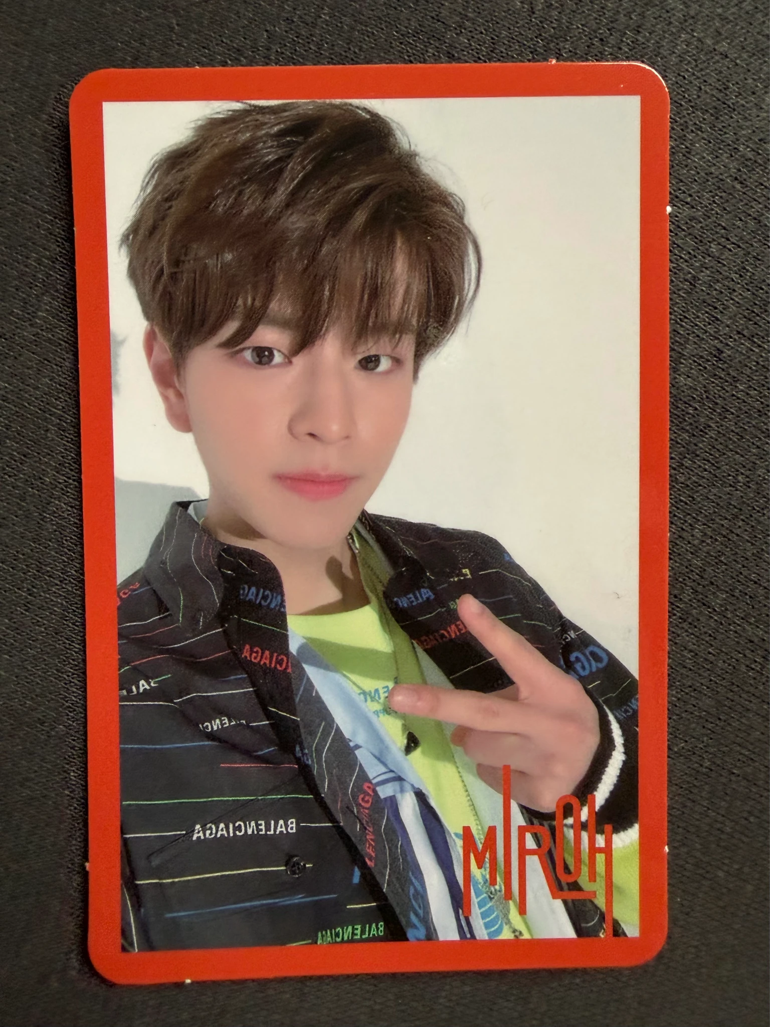 Stray Kids Seungmin Stray Kids - Seungmin - Clé 1: Miroh Album album photocard red border ver. listing photo 1
