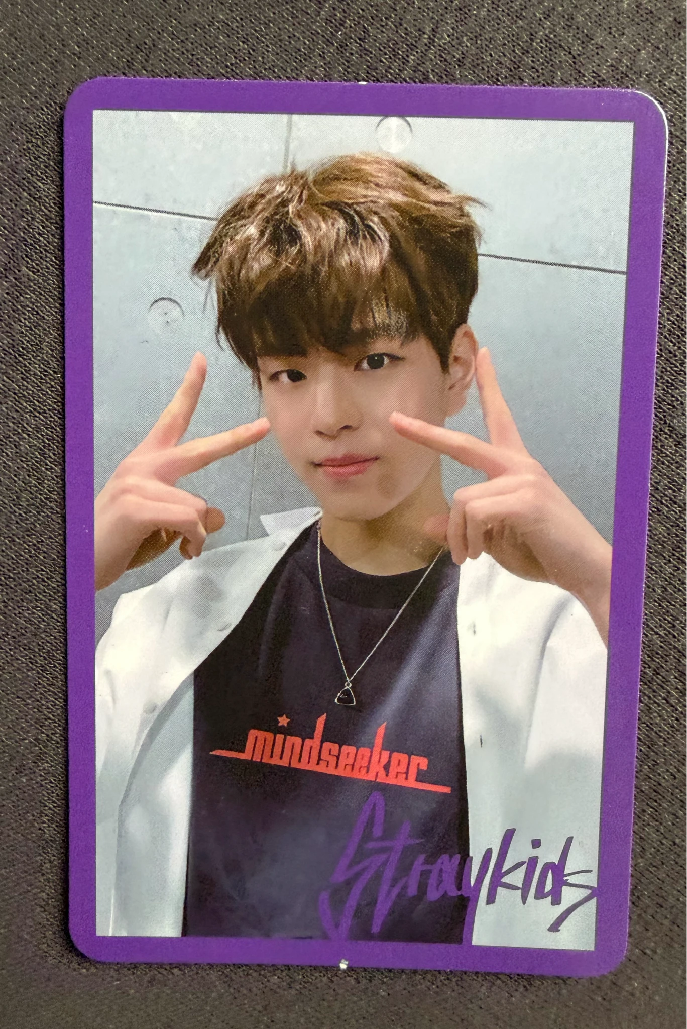 Stray Kids Seungmin Stray Kids - Seungmin - Clé 1: Miroh Album album photocard Logo Ver. listing photo 1