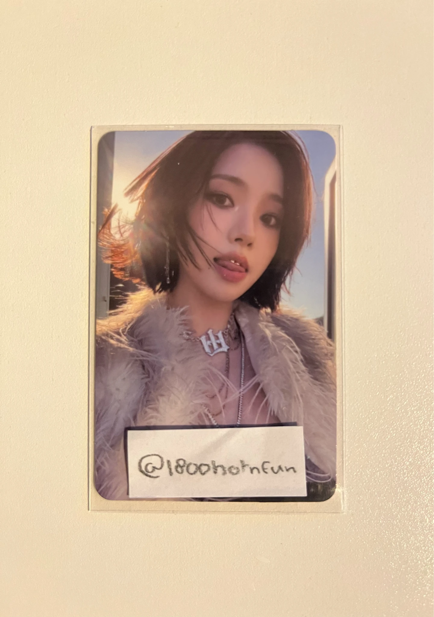 aespa Karina aespa - Karina - Dirty Work Album album photocard dirty worker version europe (EU) exclusive listing photo 1