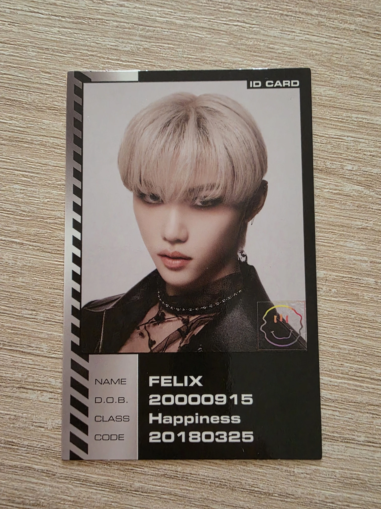 Stray Kids Felix Stray Kids - Felix - Oddinary Album album photocard id card listing photo 1