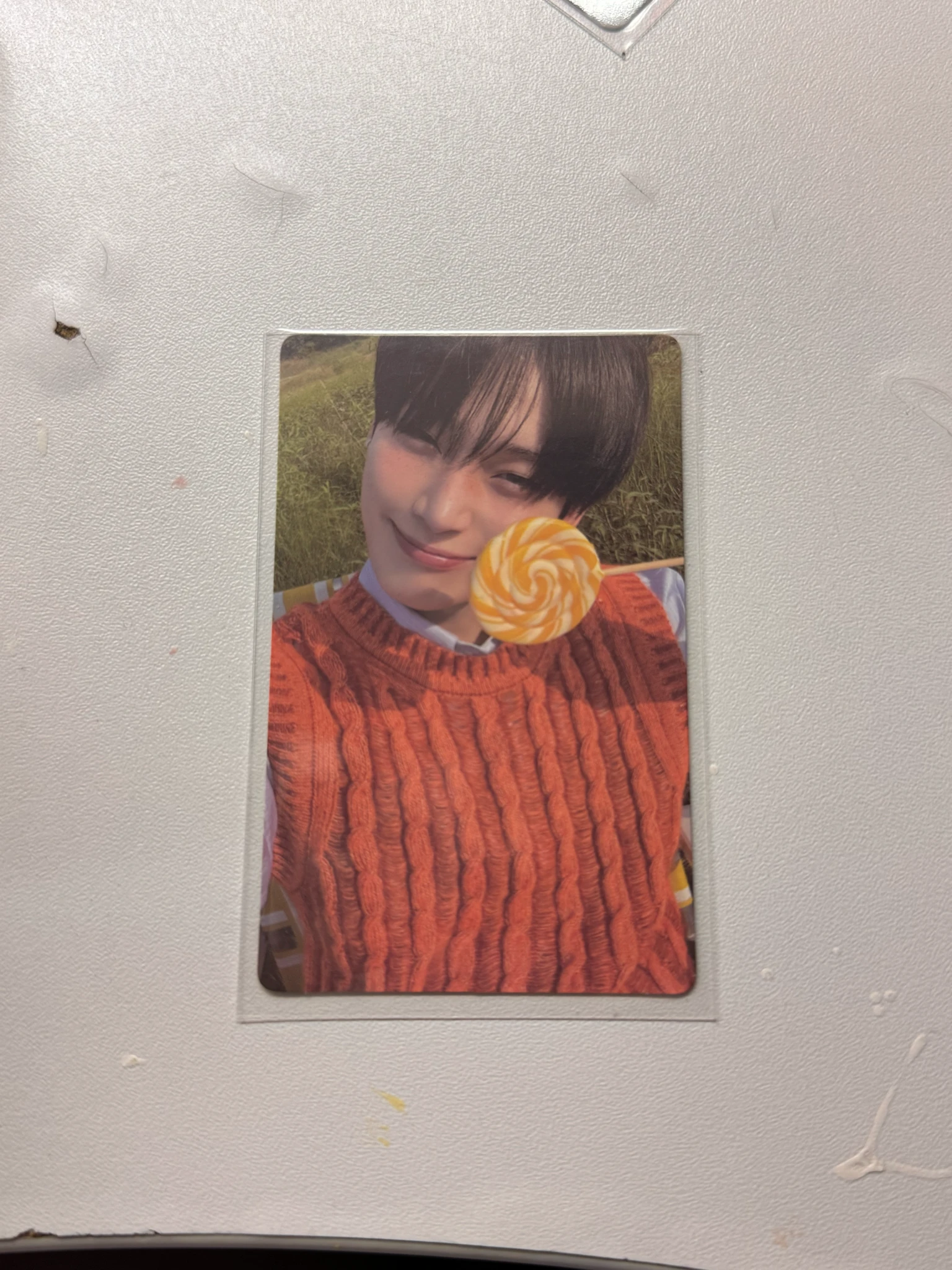 ENHYPEN Sunoo ENHYPEN - Sunoo - ORANGE BLOOD Album photocard set weverse album version korean album album photocard listing photo 1