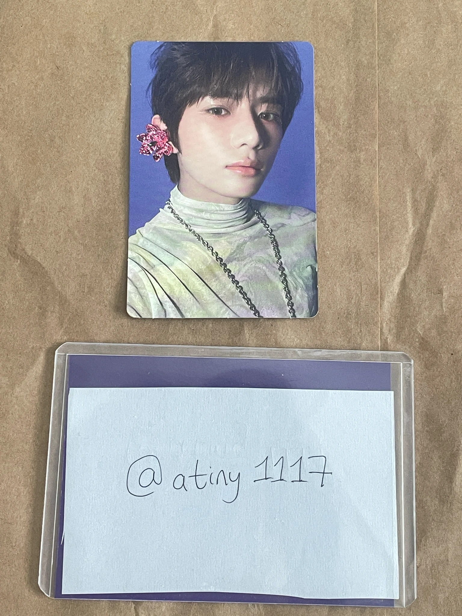 TOMORROW X TOGETHER Beomgyu TOMORROW X TOGETHER - Beomgyu - The Name Chapter: Temptation Album album photocard lullaby ver. listing photo 1