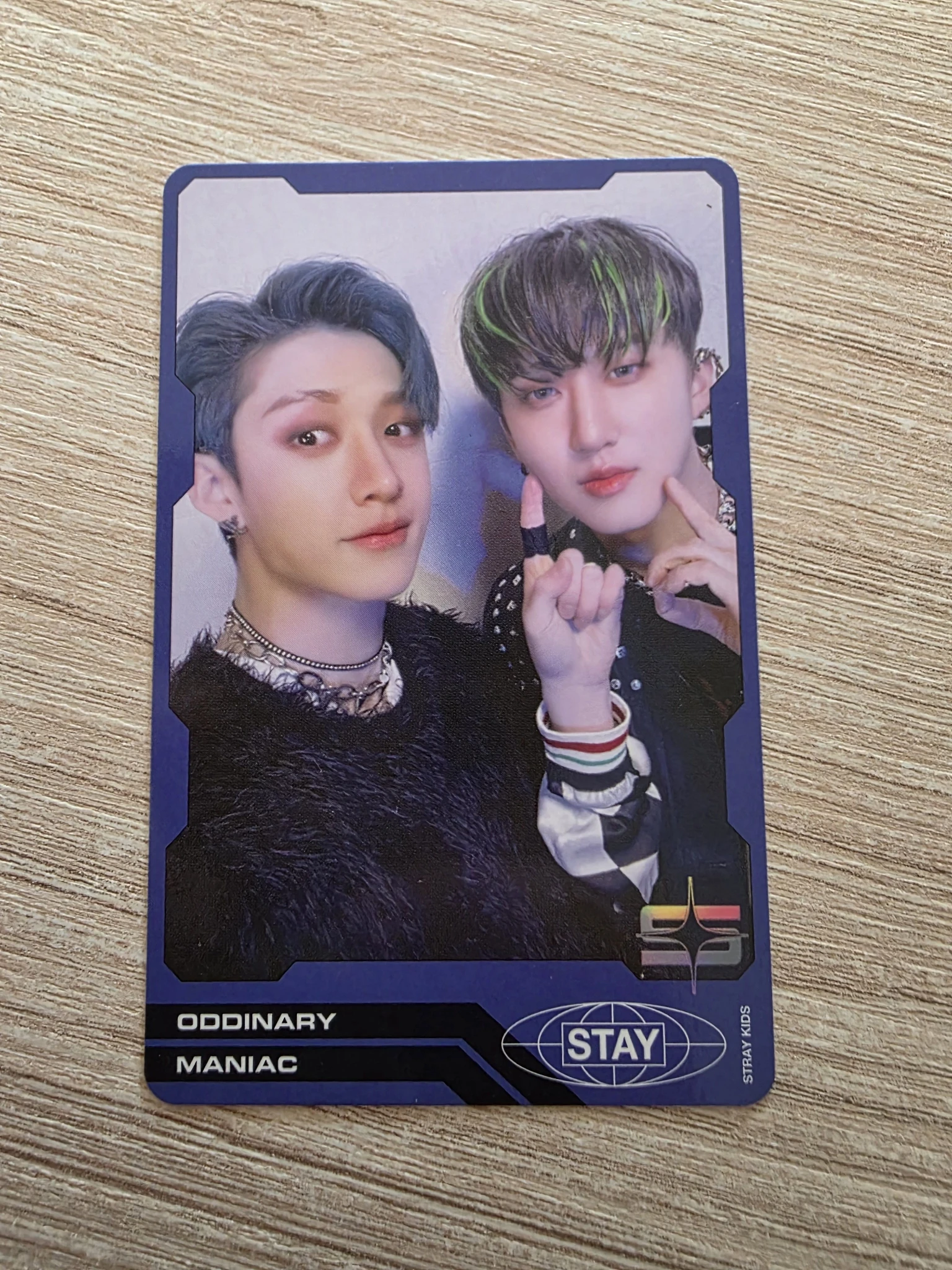 Stray Kids Stray Kids - Bang Chan & Changbin - Oddinary Album trading card pre-order benefit album photocard listing photo 1