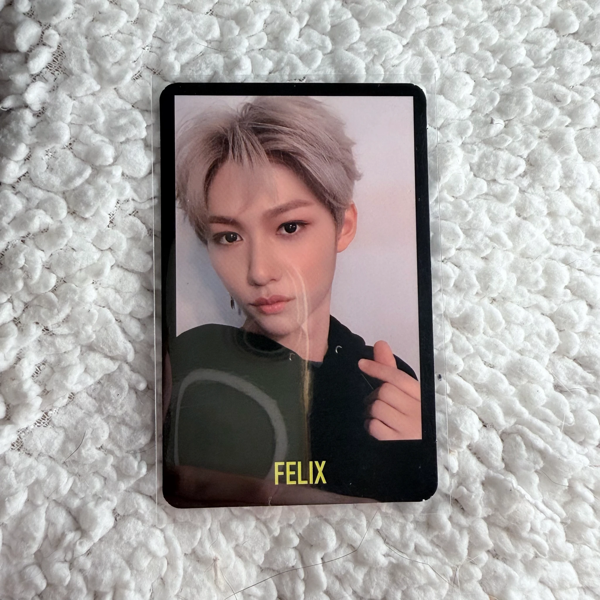 Stray Kids Felix Stray Kids - Felix - Clé 1: Miroh Album album photocard black border listing photo 1