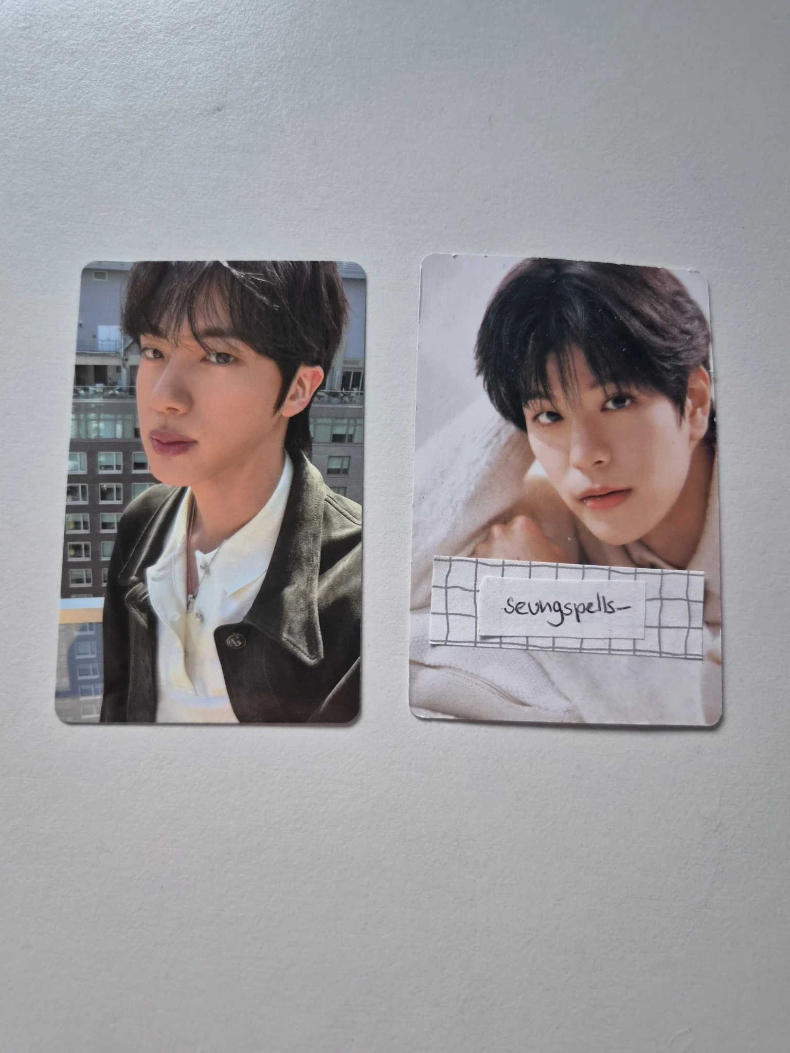 BTS Jin BTS - Jin - ARIRANG World Tour Event lucky draw (LD) album pick-up weverse global shop (wvg) europe (EU) exclusive listing photo 1