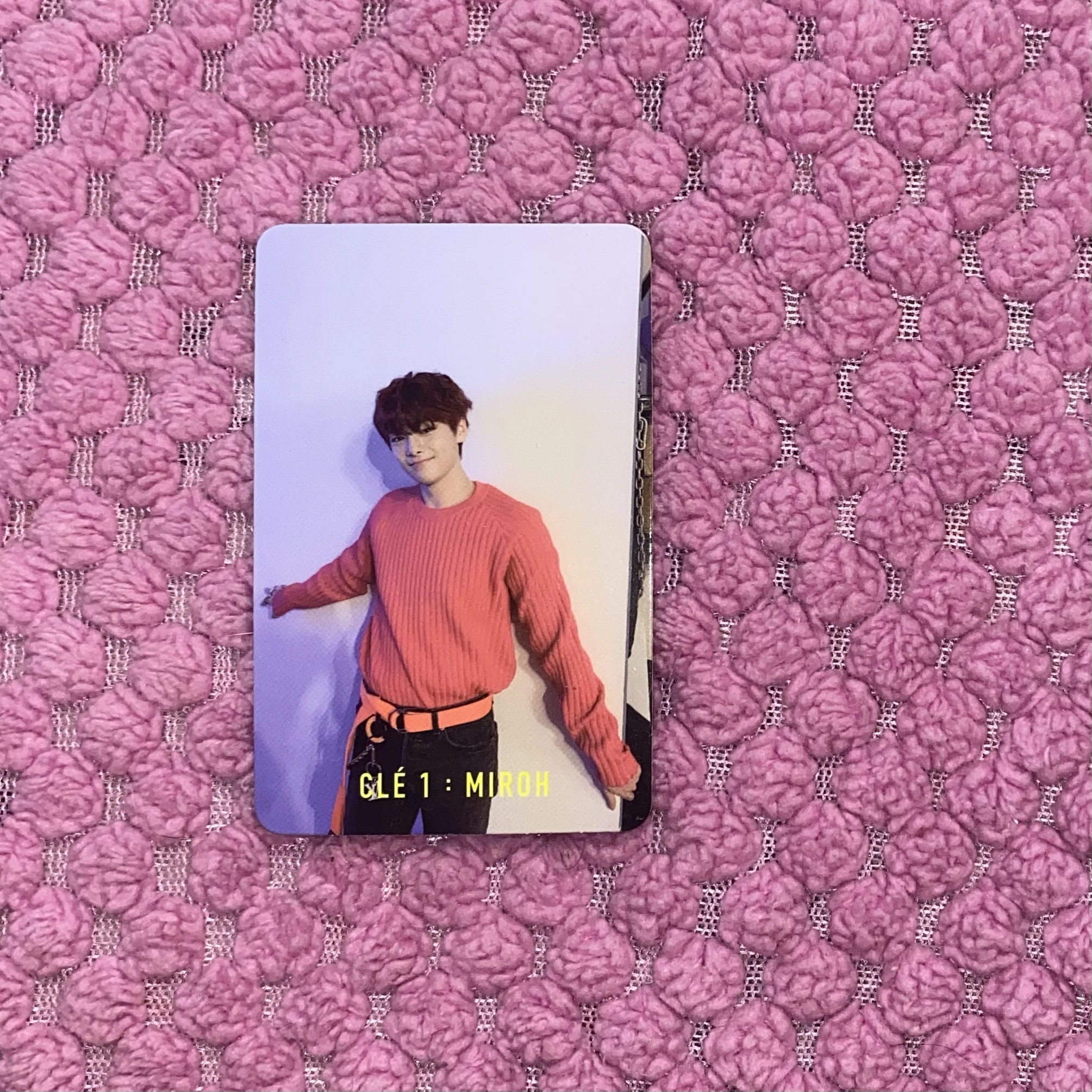 Stray Kids I.N Stray Kids - I.N - Clé 1: Miroh Album album photocard cle miroh logo ver. listing photo 1